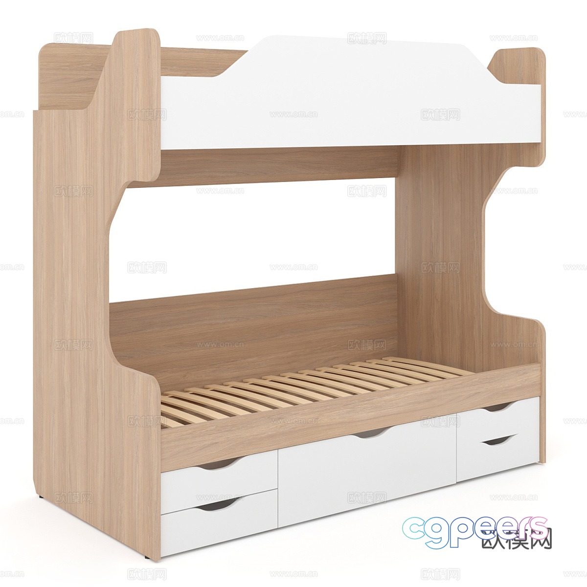 Children’s bed 3d model Children’s bed 3d model