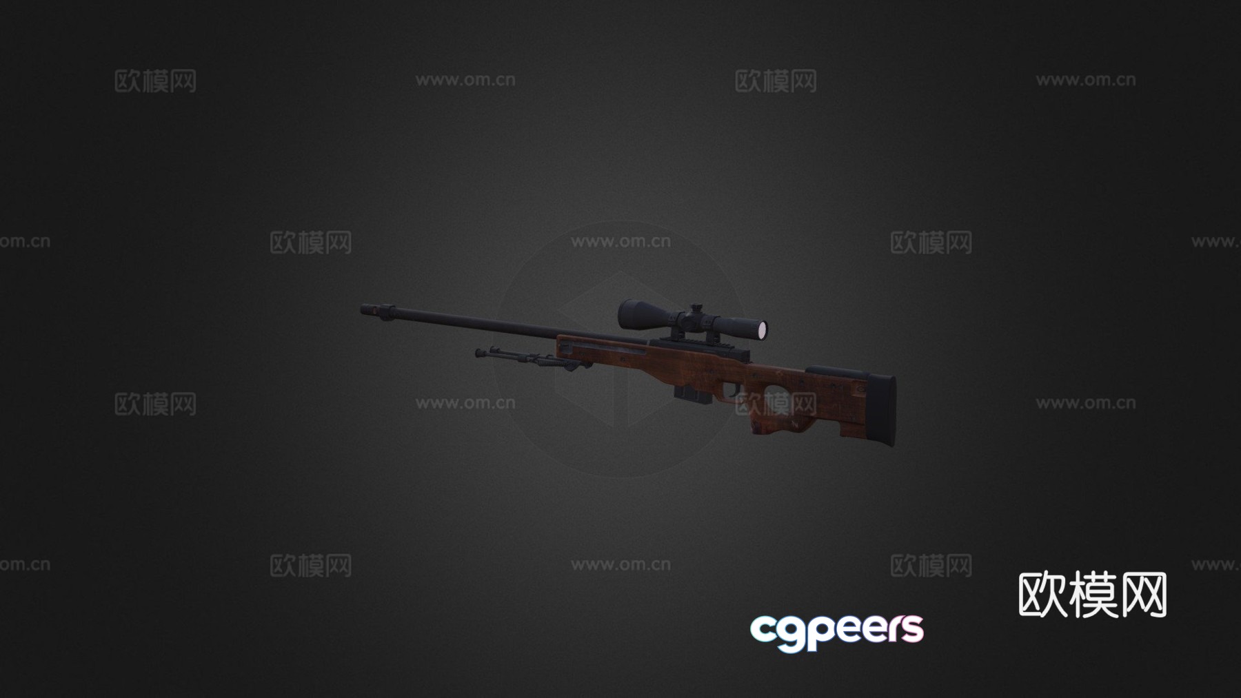 AWP-Marksman 3d model AWP-Marksman 3d model