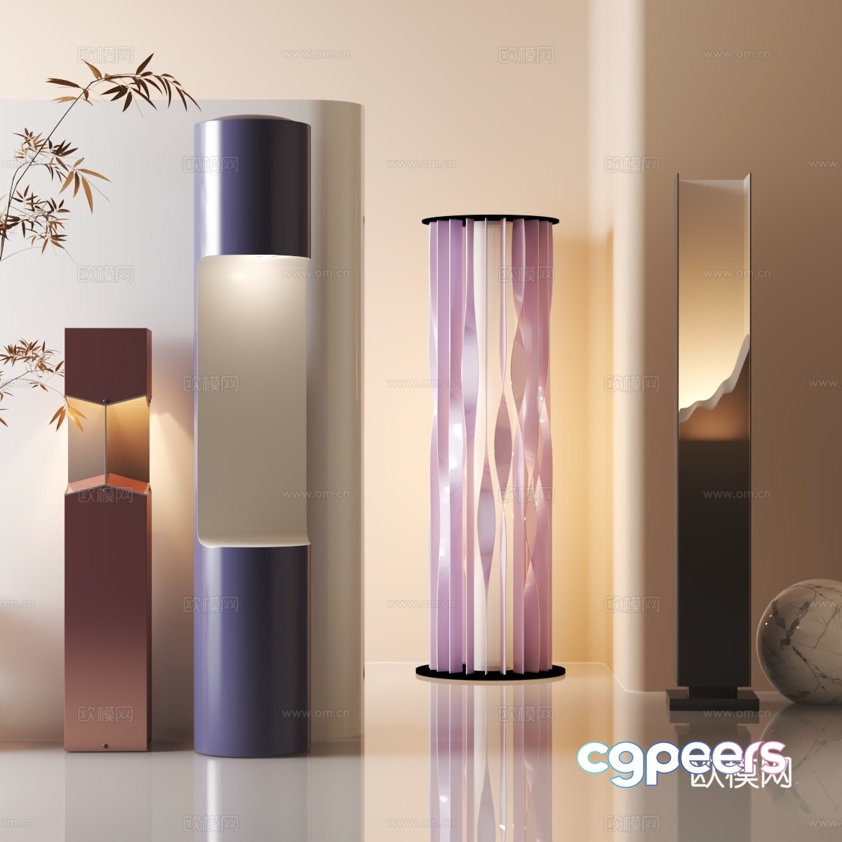 Floor lamp 3d model Floor lamp 3d model