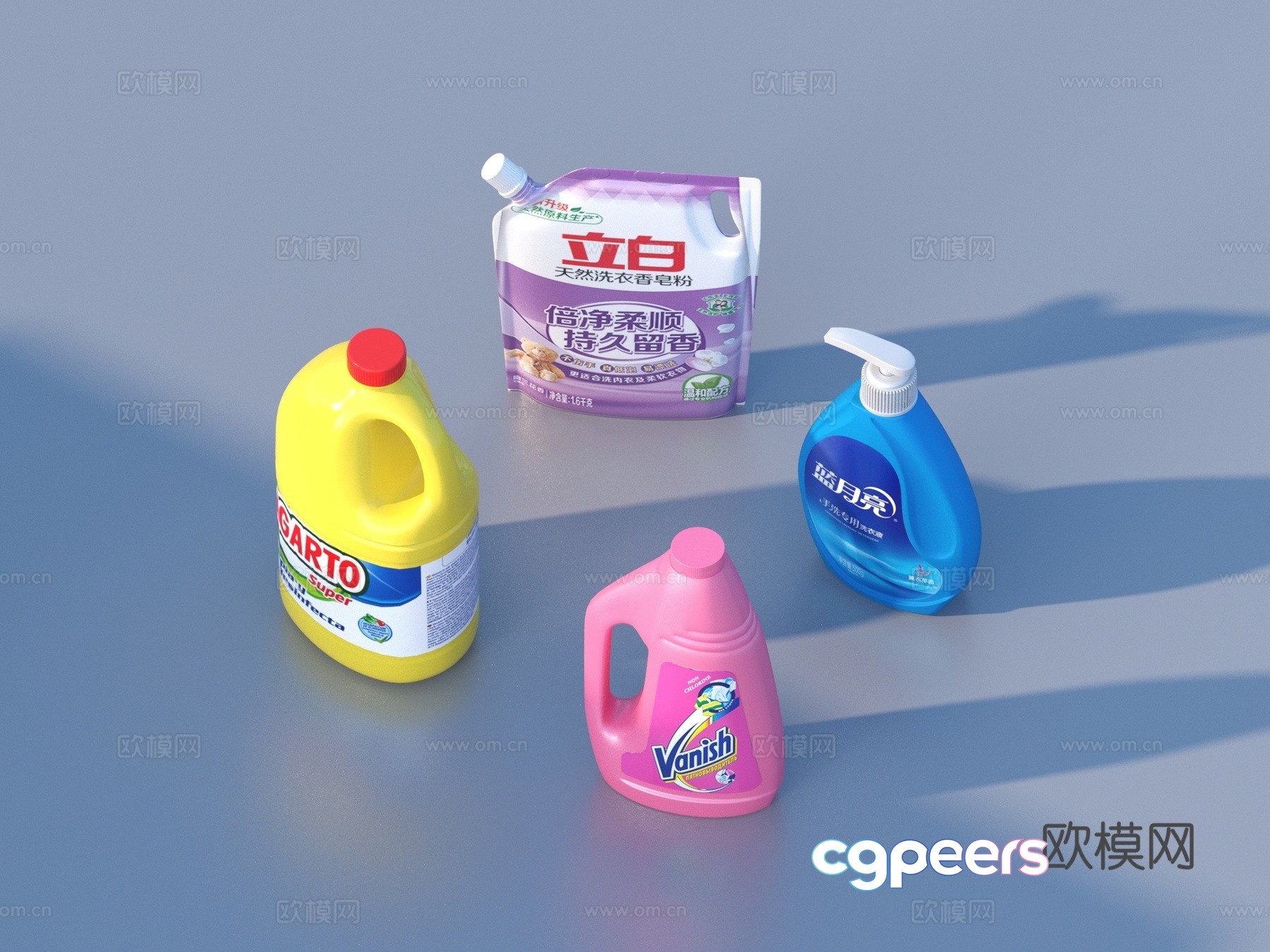 Laundry detergent detergent 3D model Laundry detergent detergent 3D model