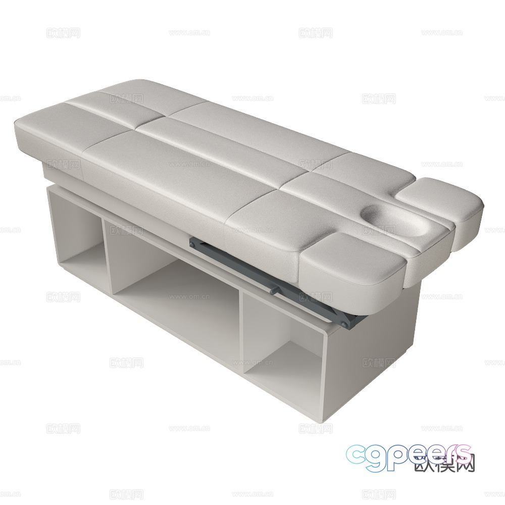 Massage bed 3d model Massage bed 3d model
