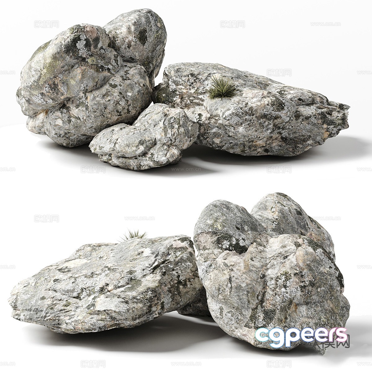 New Chinese landscape stone 3D model New Chinese landscape stone 3D model