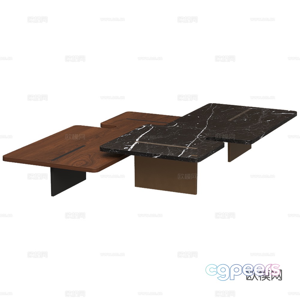 Combination coffee table 3D model Combination coffee table 3D model