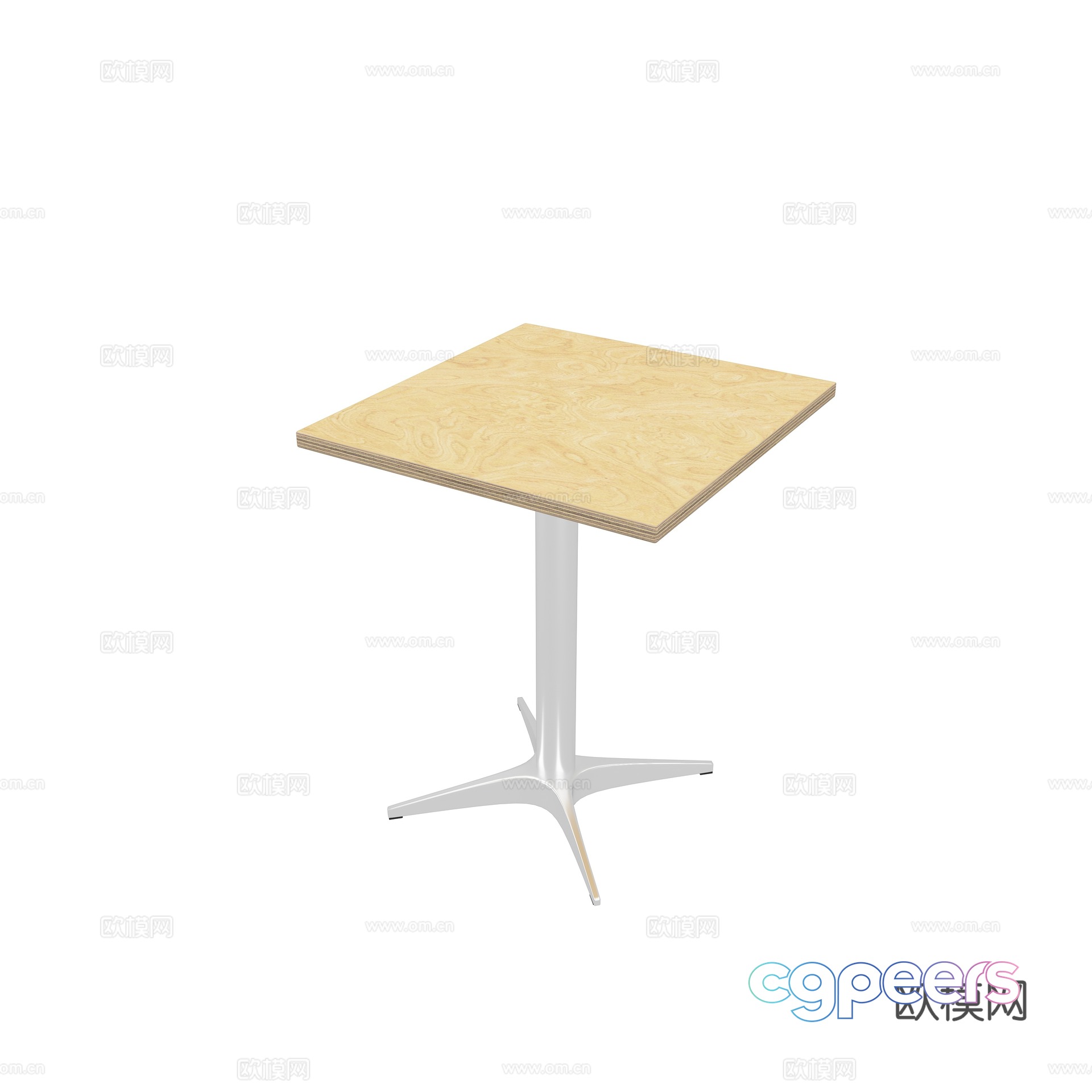 Ocean board square table 3d model Ocean board square table 3d model
