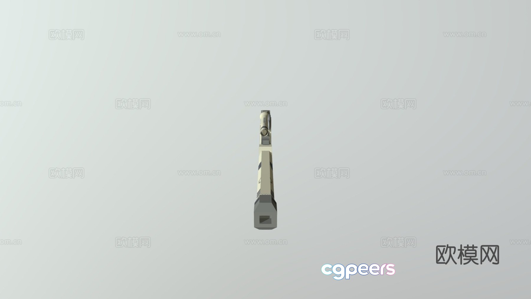 Sci-fi sniper gun 3d model Sci-fi sniper gun 3d model