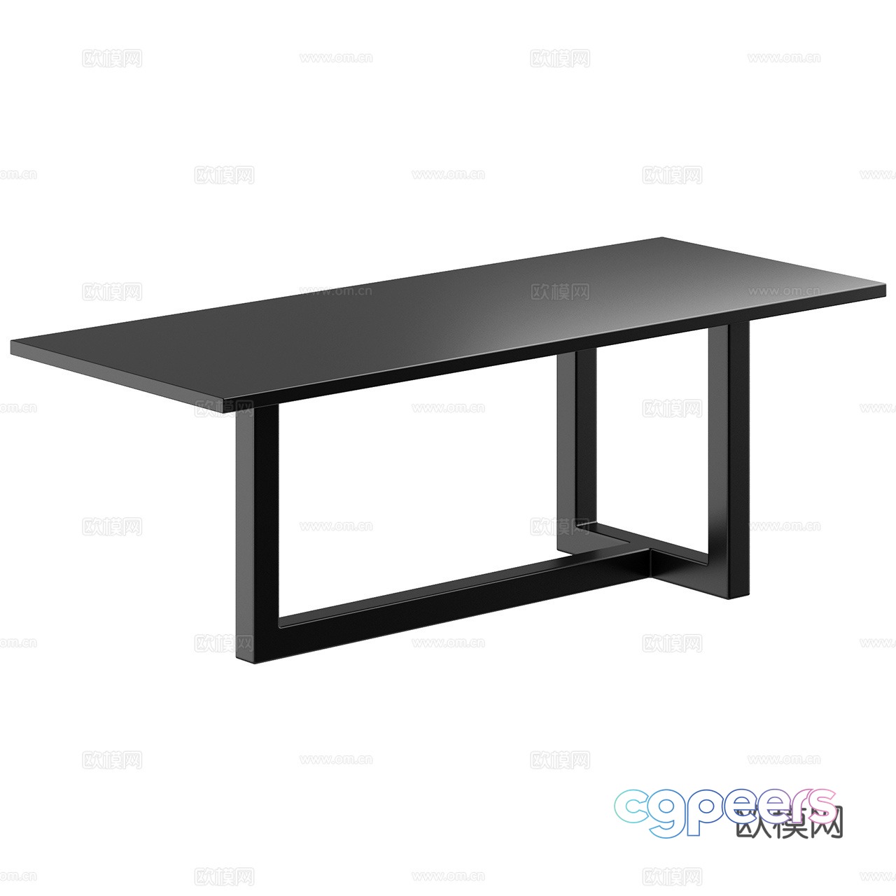 zeus modern minimalist dining table Nordic dining table solid wood dining table rectangular dining table 3d model zeus modern minimalist dining table Nordic dining table solid wood dining table rectangular dining table 3d model