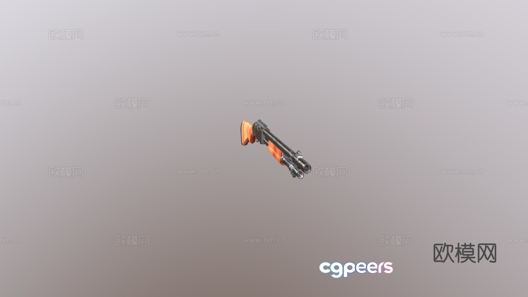 Remington 870 shotgun 3d model Remington 870 shotgun 3d model