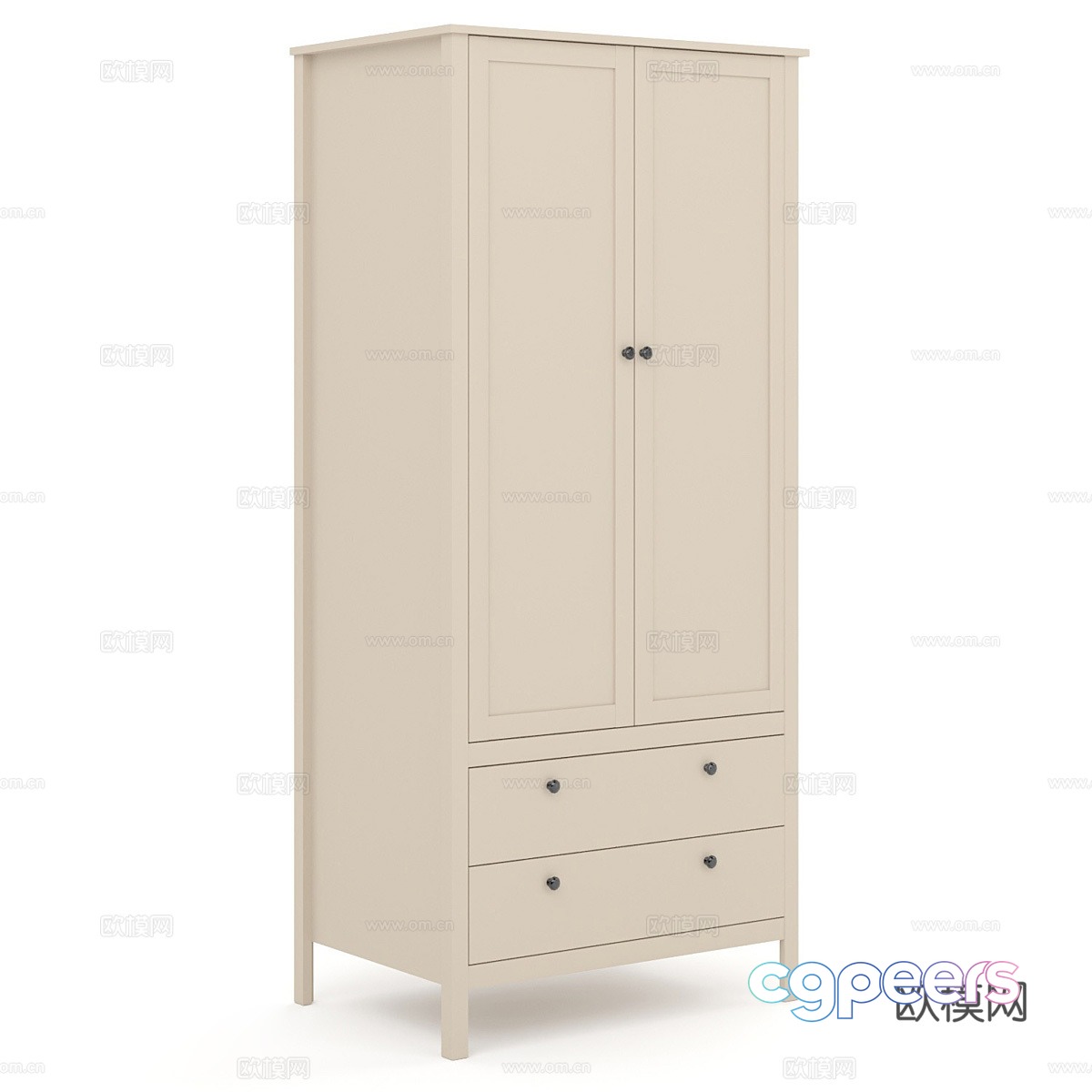 Wardrobe 3d model Wardrobe 3d model