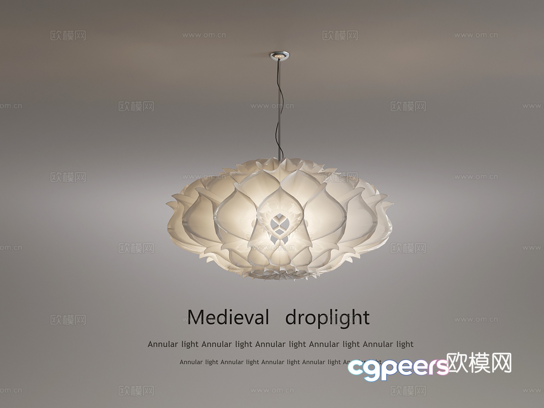 French chandeliers master bedroom chandeliers 3D model French chandeliers master bedroom chandeliers 3D model