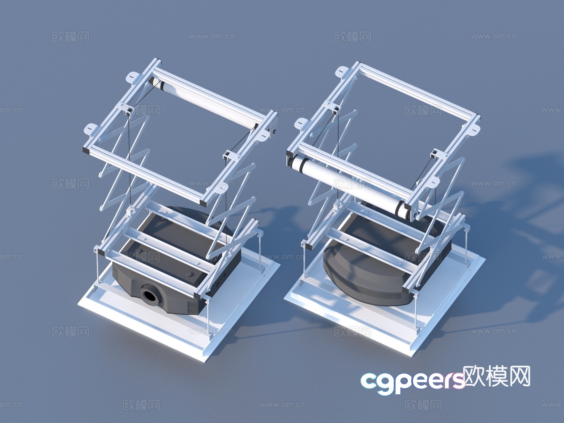 Projector Sketch 3D Model Projector Sketch 3D Model