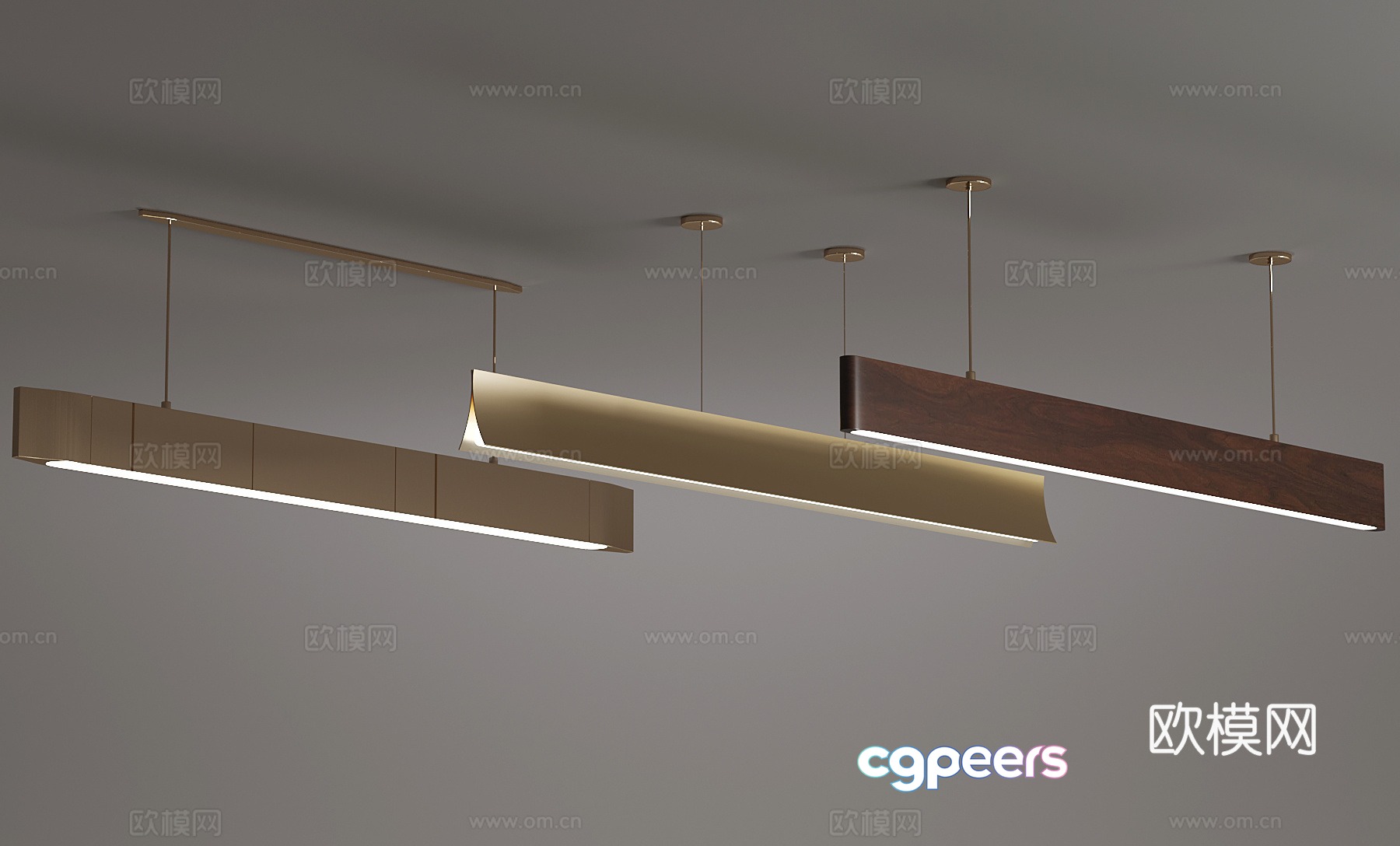 Modern medieval style chandelier long lamp 3d model Modern medieval style chandelier long lamp 3d model