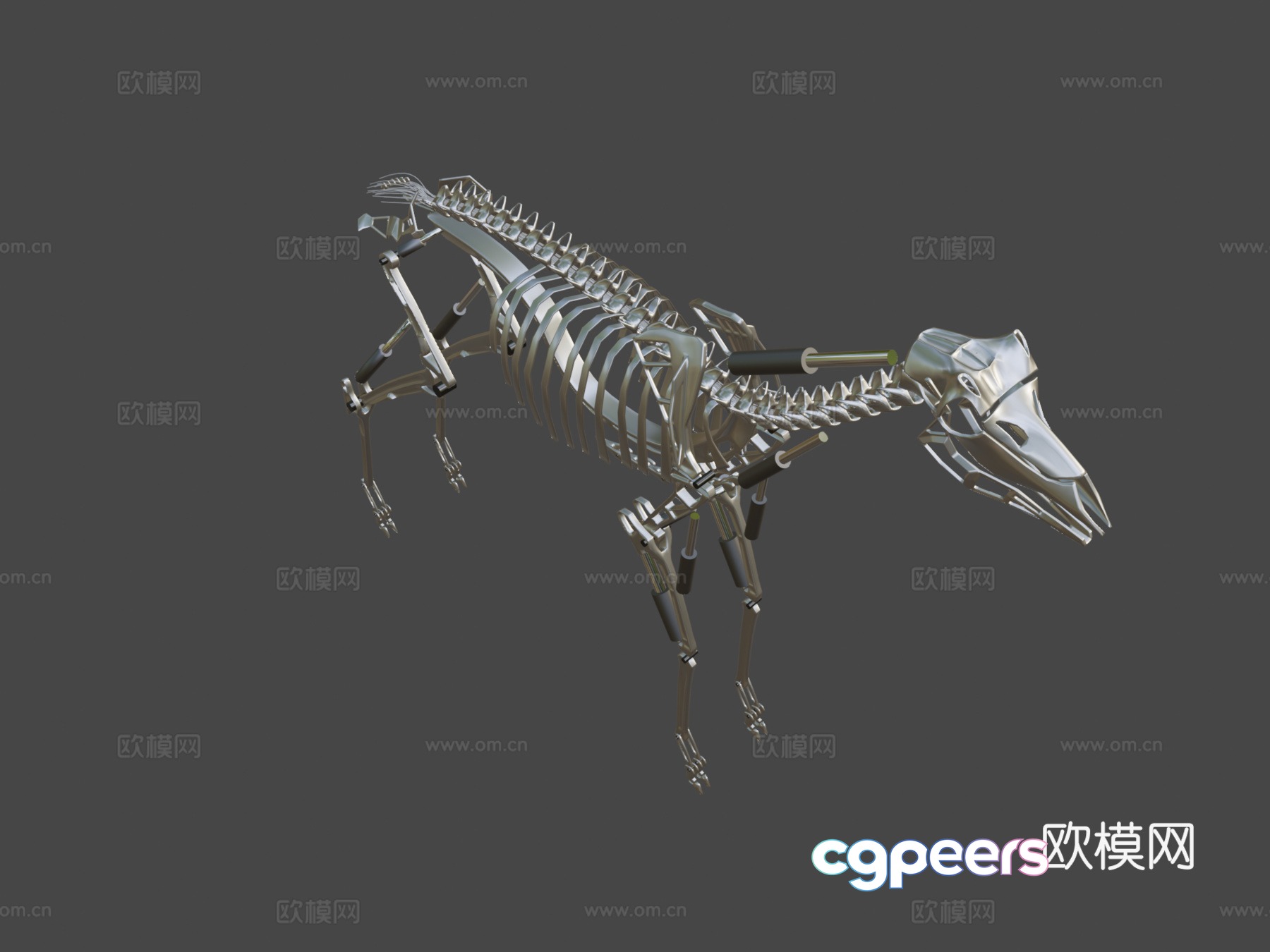 Mechanical Deer 3d model Mechanical Deer 3d model