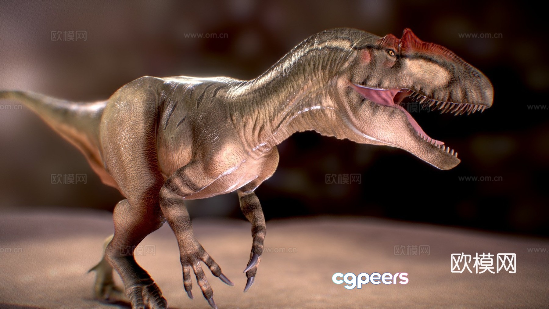 Allosaurus 3d model Allosaurus 3d model