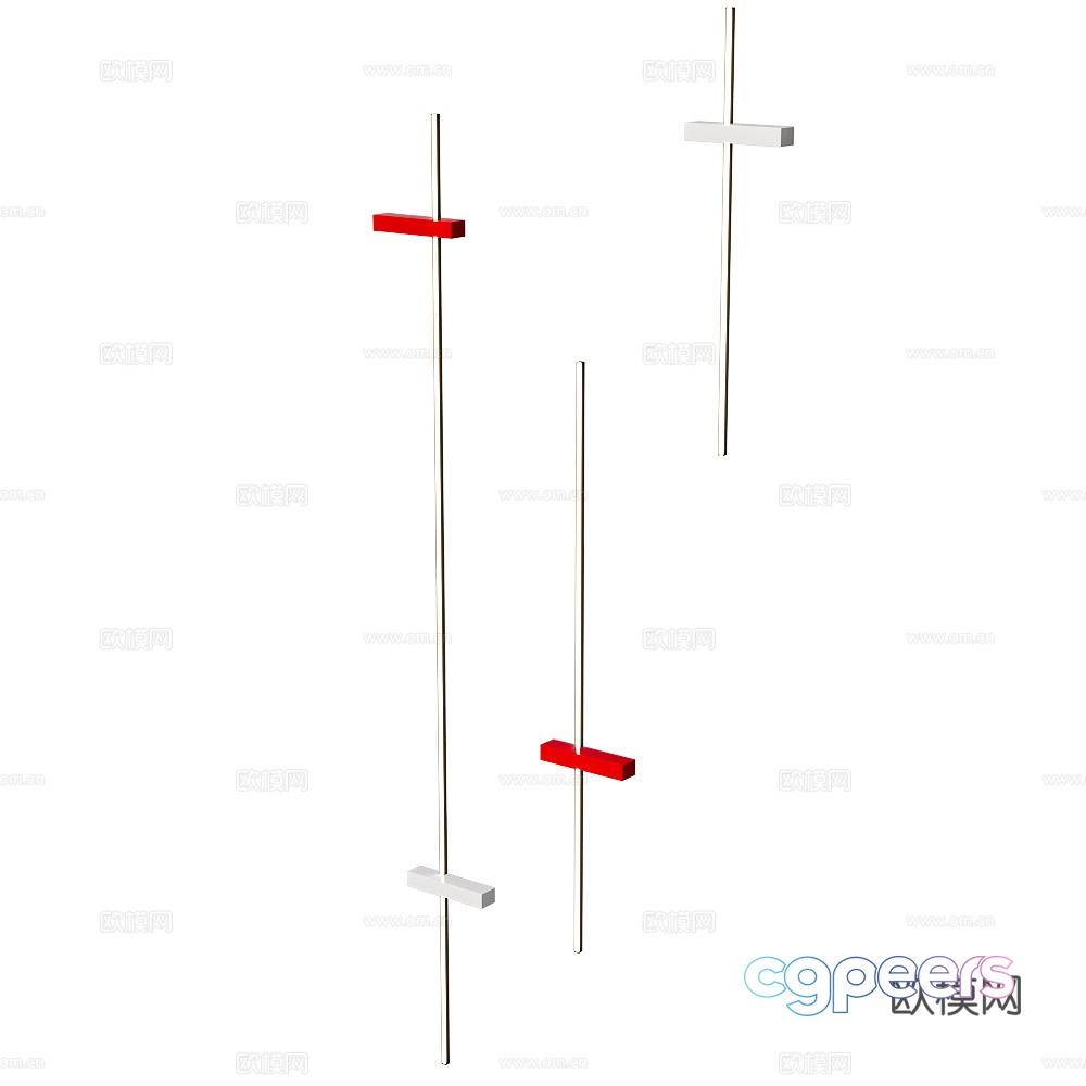 Artlight wall light 3d model Artlight wall light 3d model