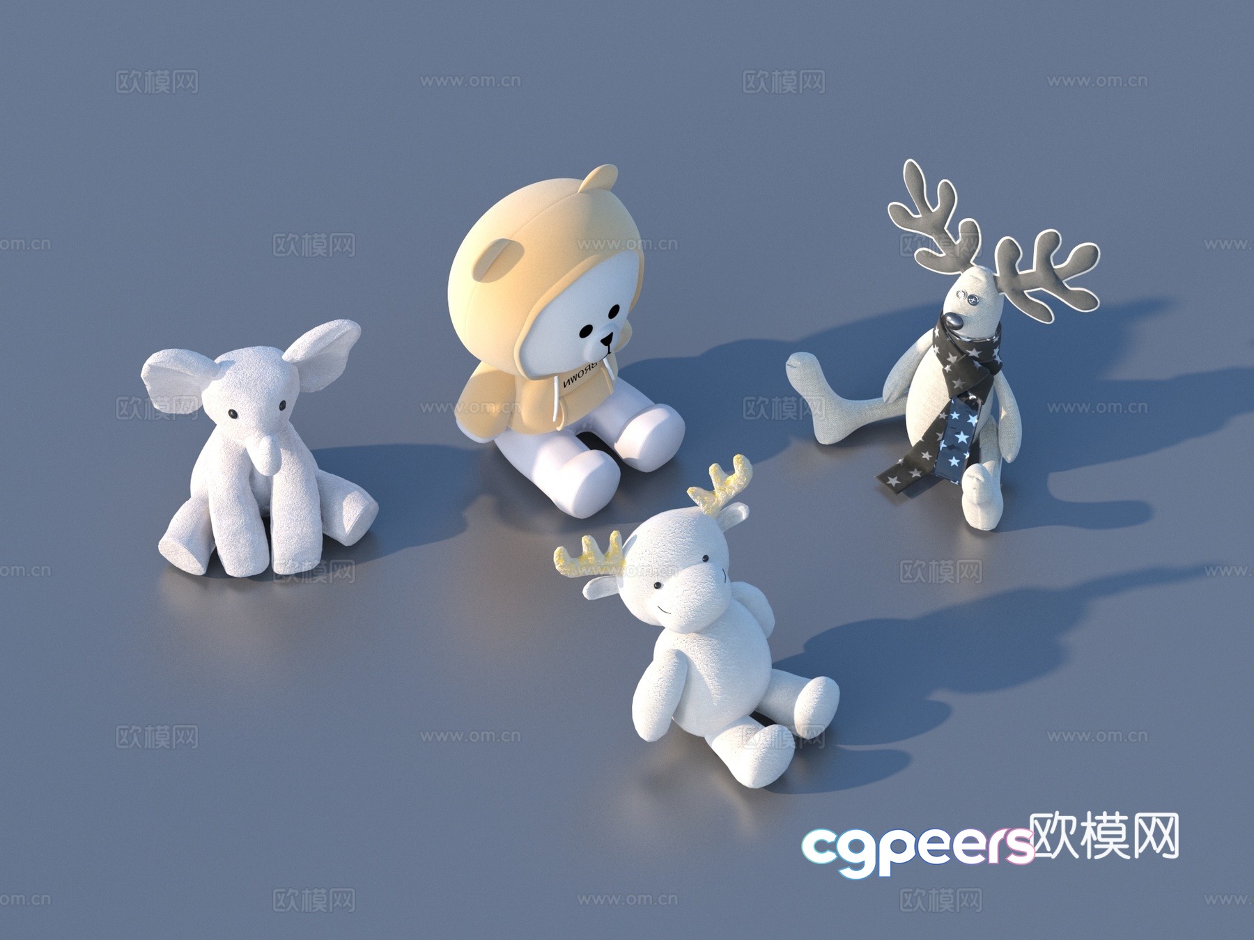 Toy Plush toy 3d model Toy Plush toy 3d model