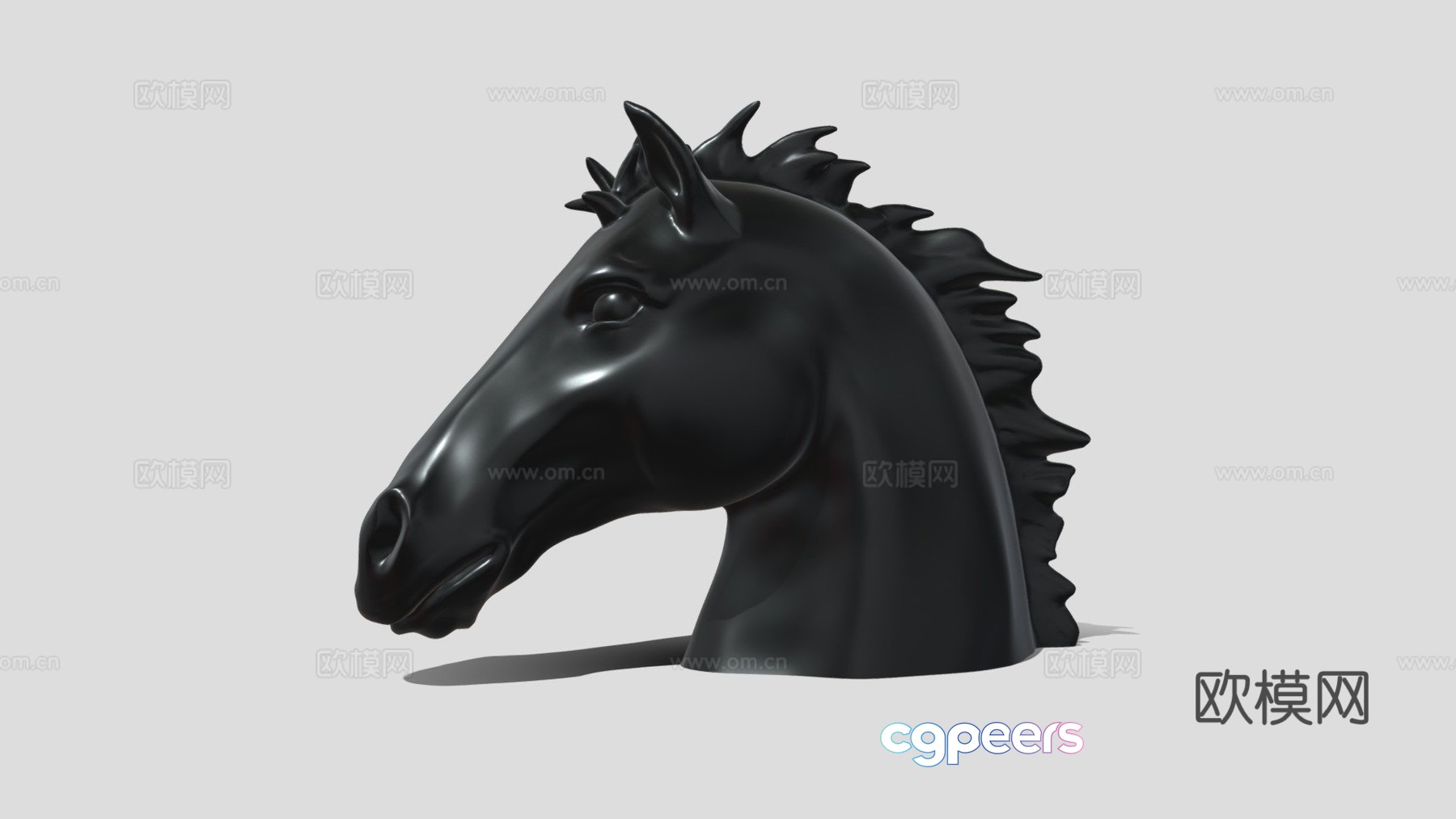 Horse head 3d model Horse head 3d model