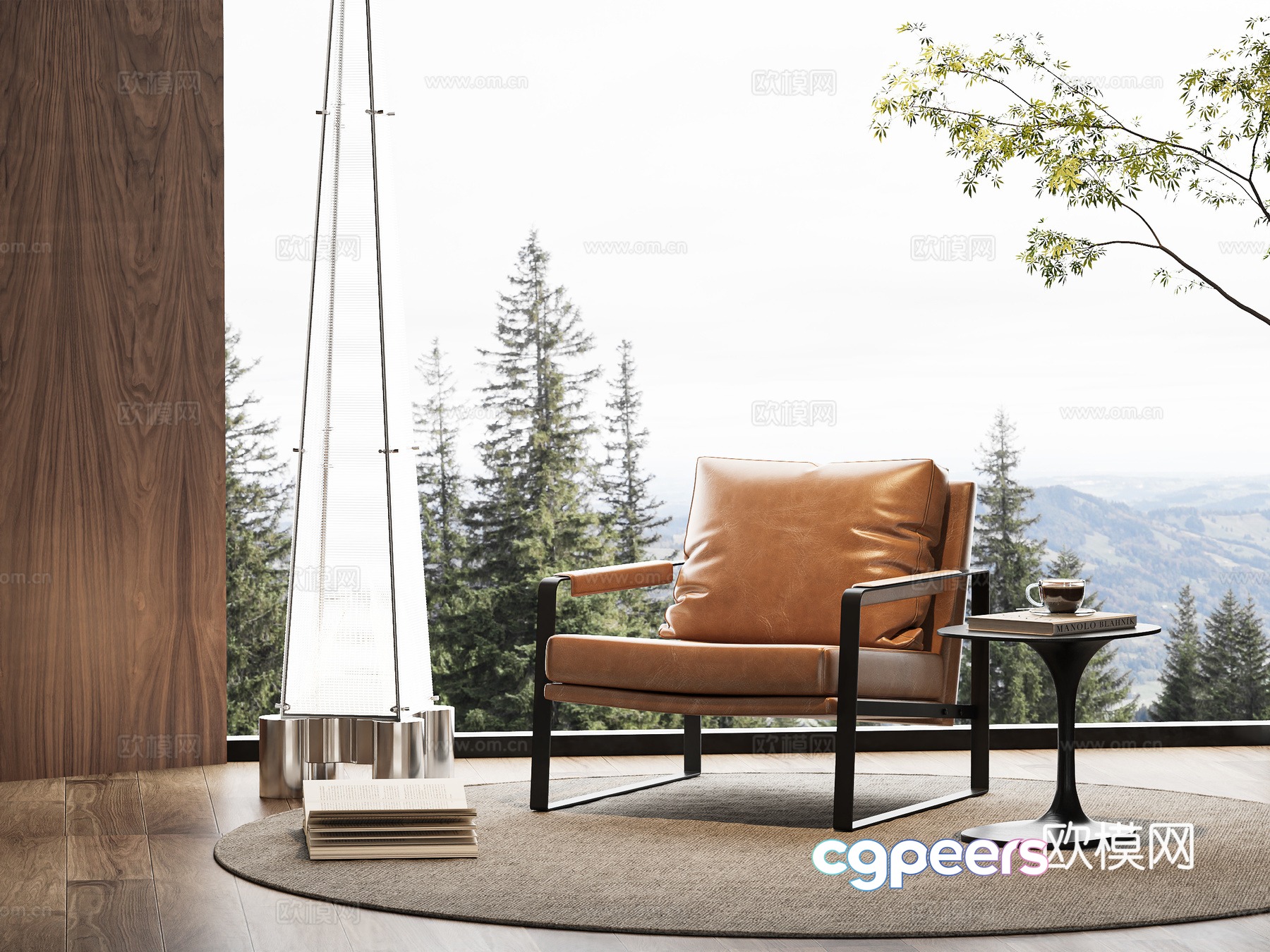 Leisure chair single chair single sofa 3d model Leisure chair single chair single sofa 3d model