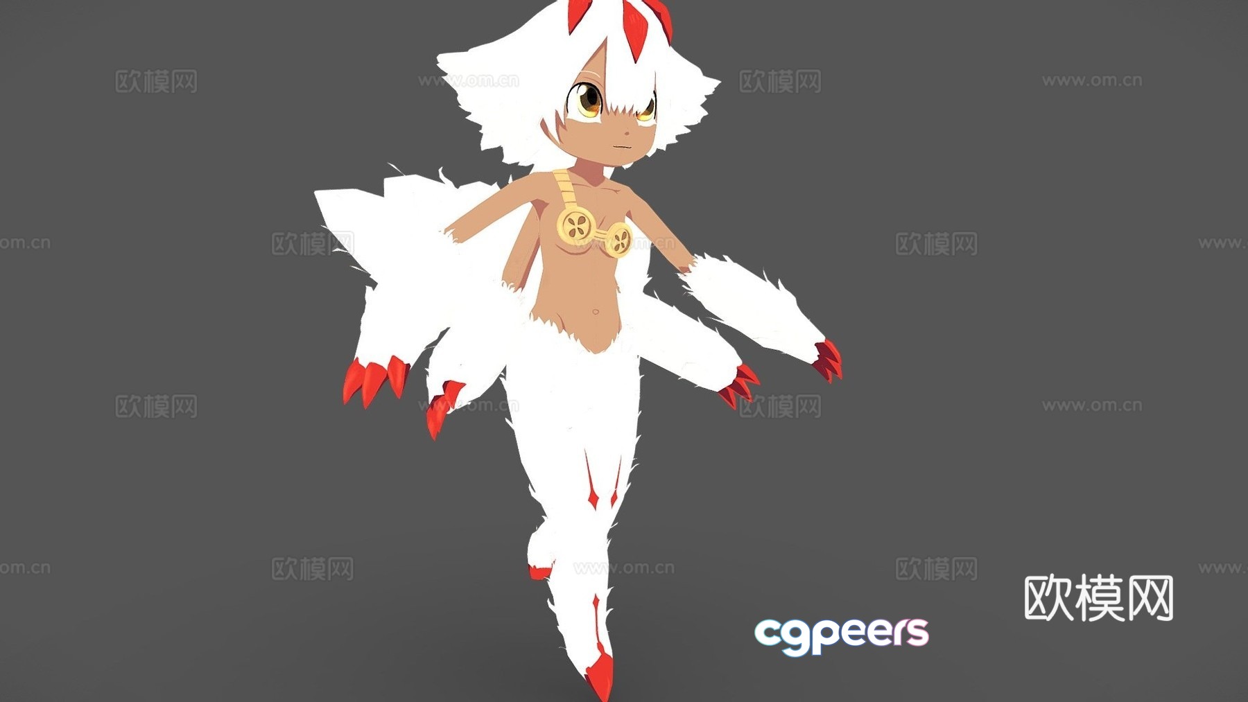 Faputa from the Abyss 3d model Faputa from the Abyss 3d model
