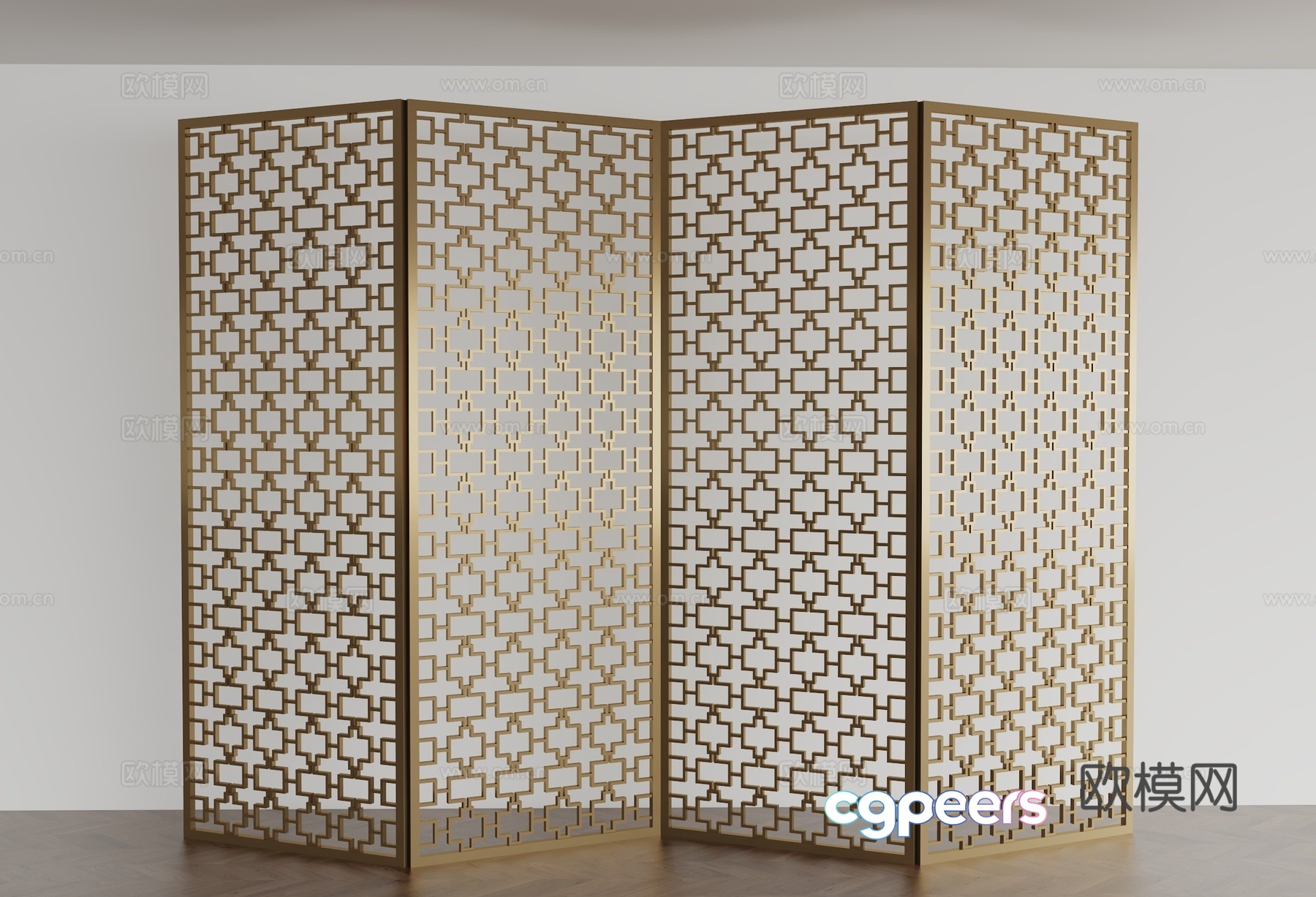 Modern screen 3d model Modern screen 3d model