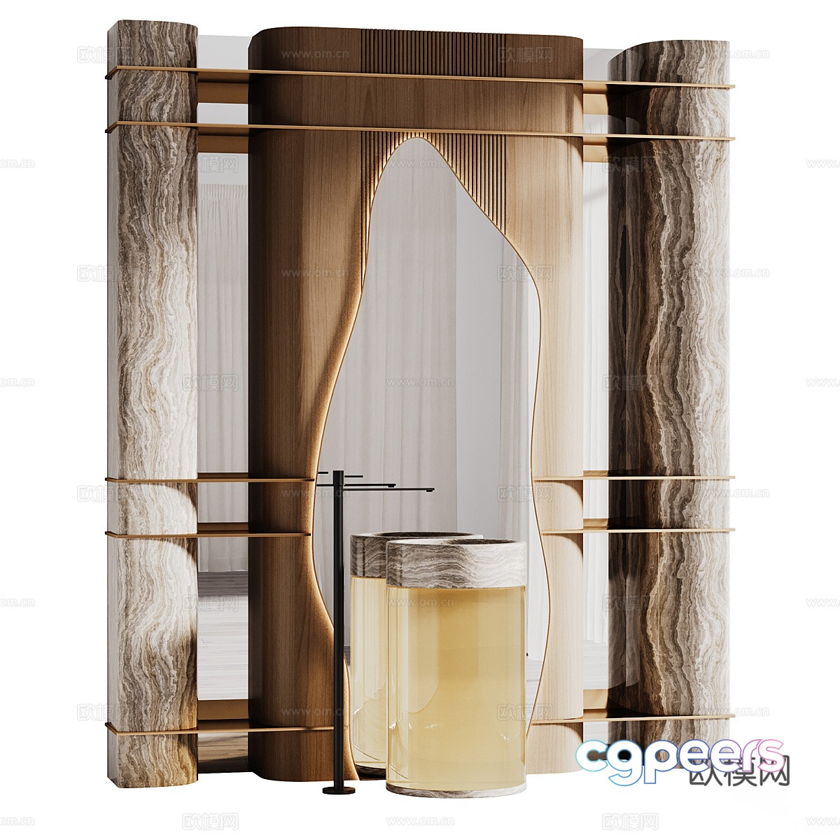 Mirror 3d model Mirror 3d model