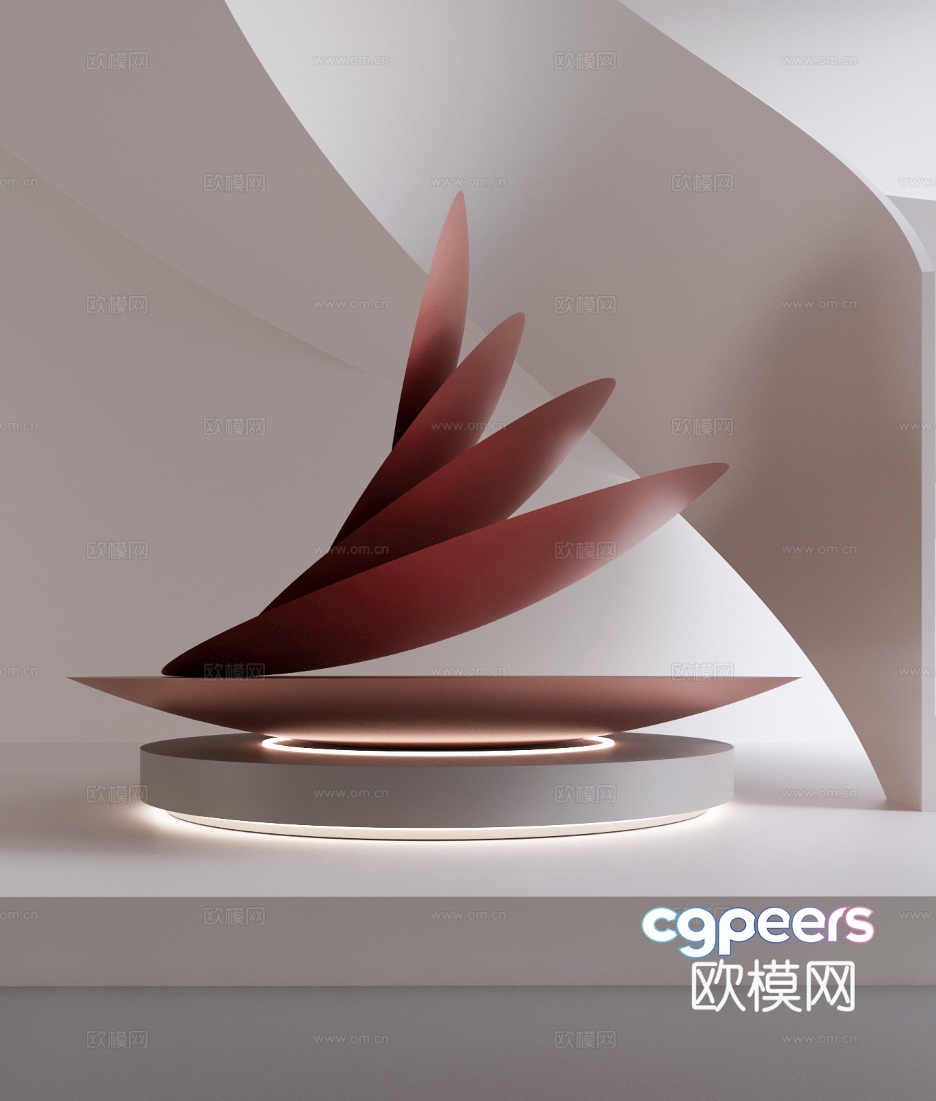 Sculpture art installation 3d model Sculpture art installation 3d model