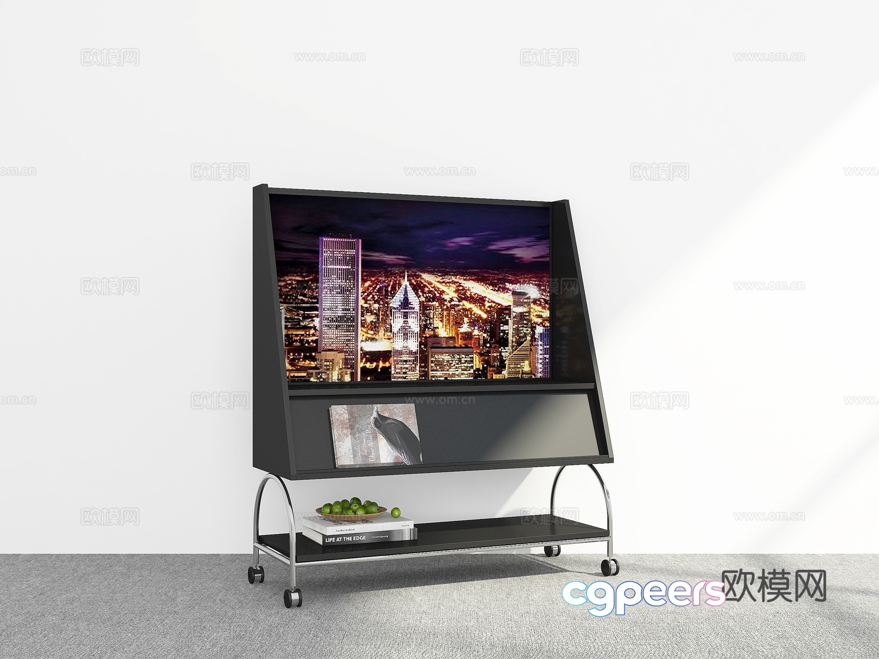 Modern TV stand 3d model Modern TV stand 3d model