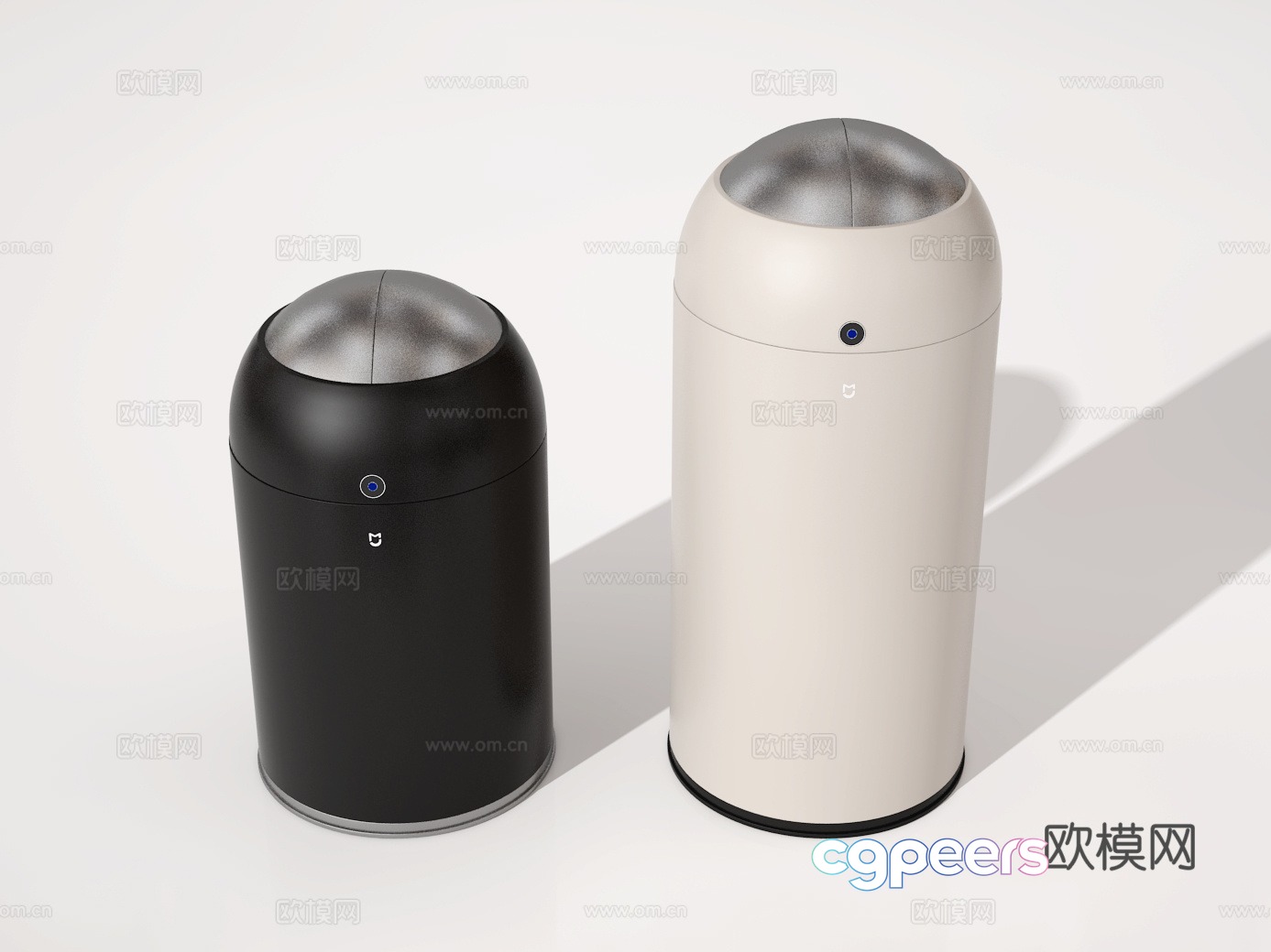 Trash can 3d model Trash can 3d model