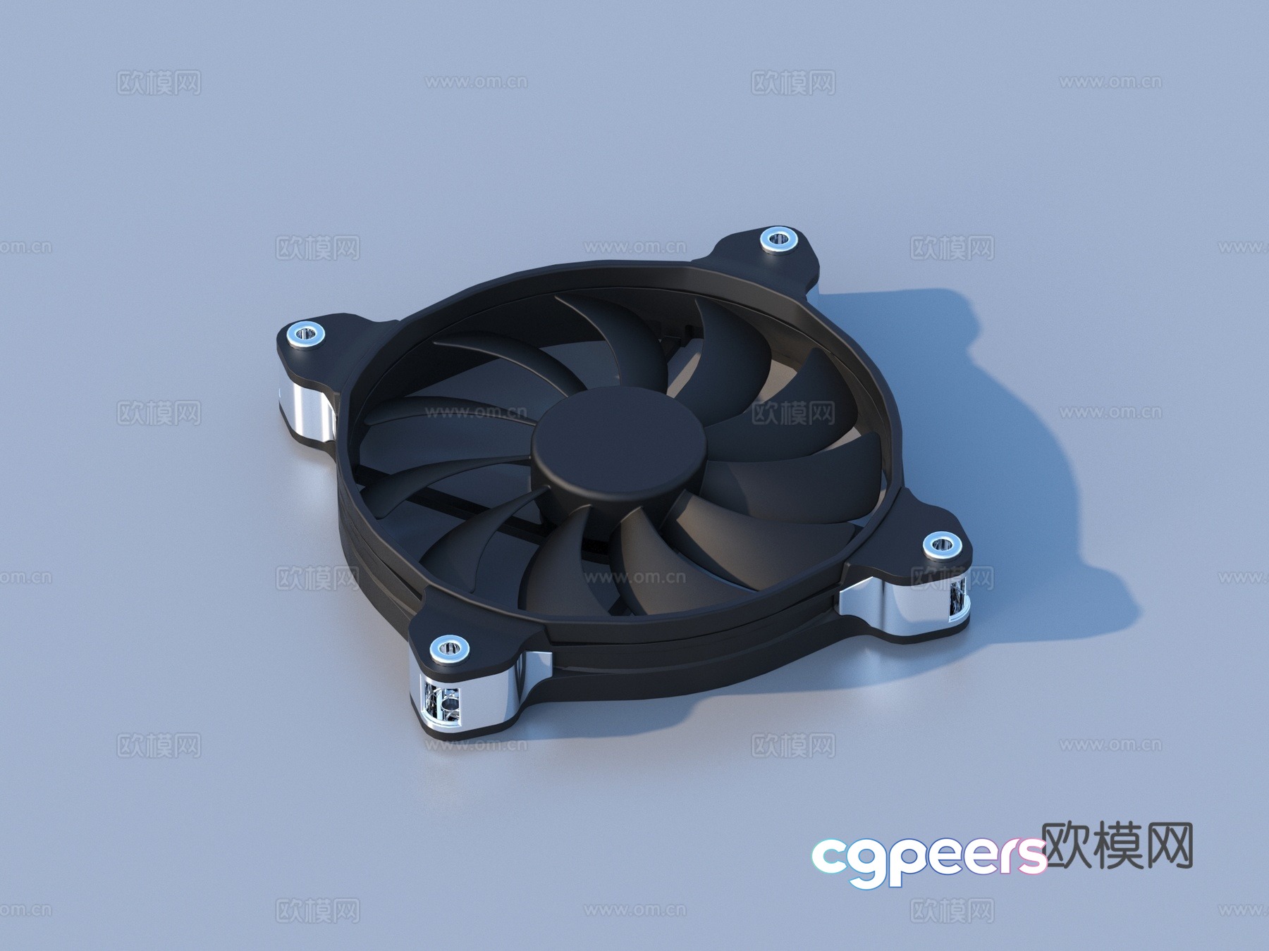 Fan Computer fan 3d model Fan Computer fan 3d model
