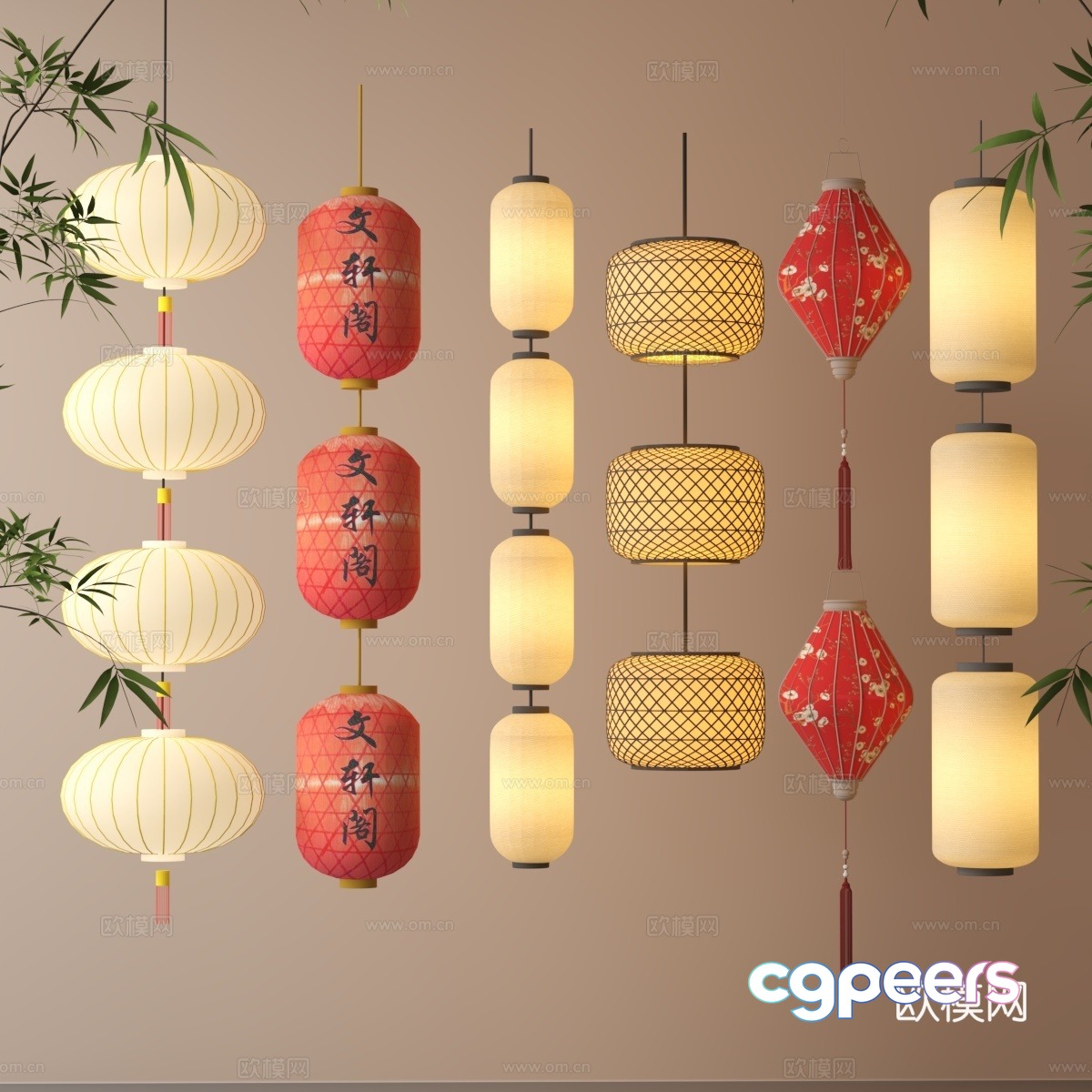 Lantern 3d model Lantern 3d model