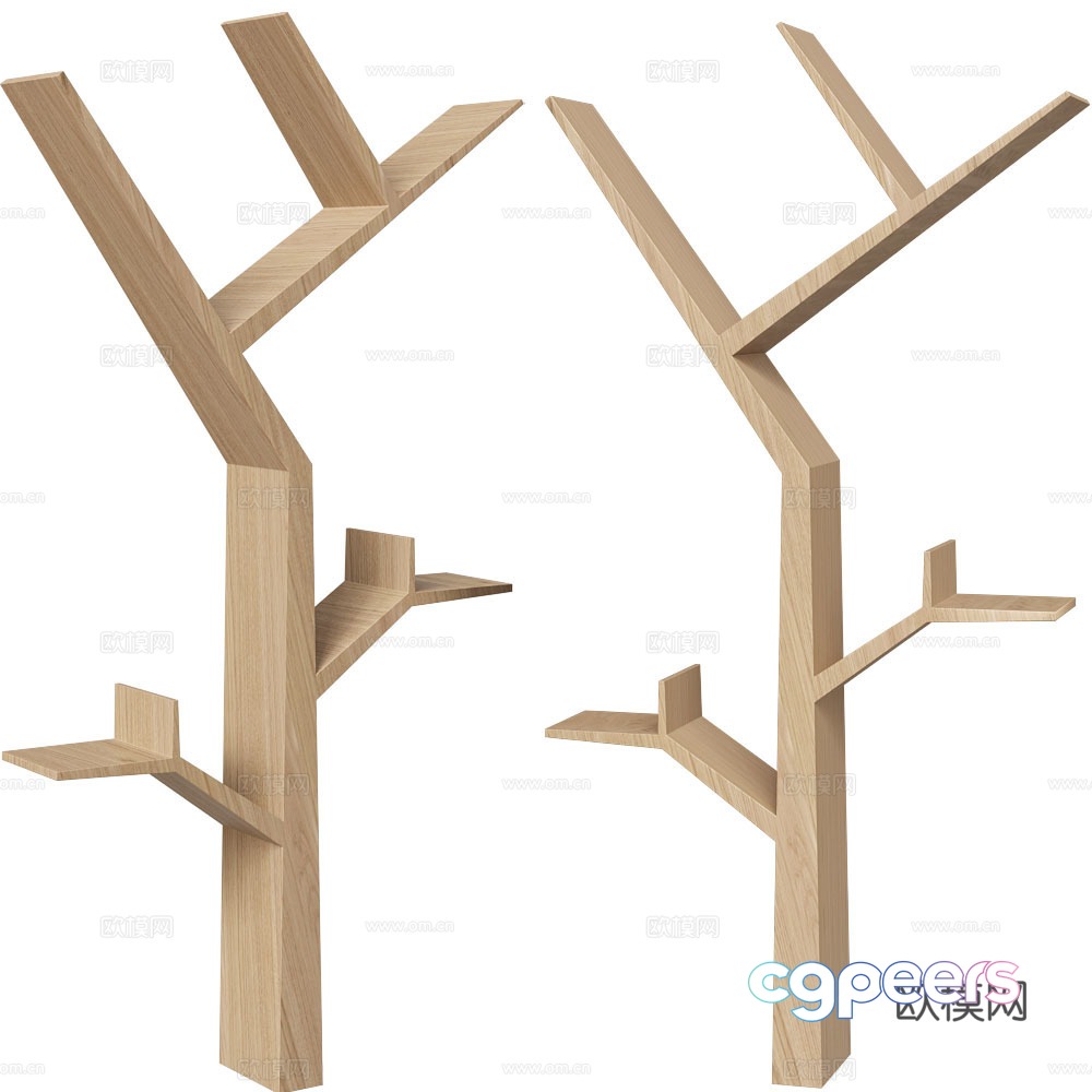 Bookshelf 3D model Bookshelf 3D model