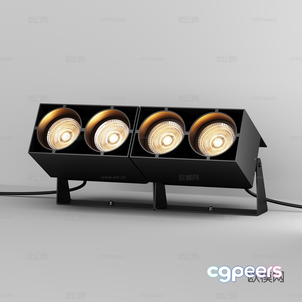Landscape casting lights Outdoor landscape lights Garden casting lights 3d model Landscape casting lights Outdoor landscape lights Garden casting lights 3d model