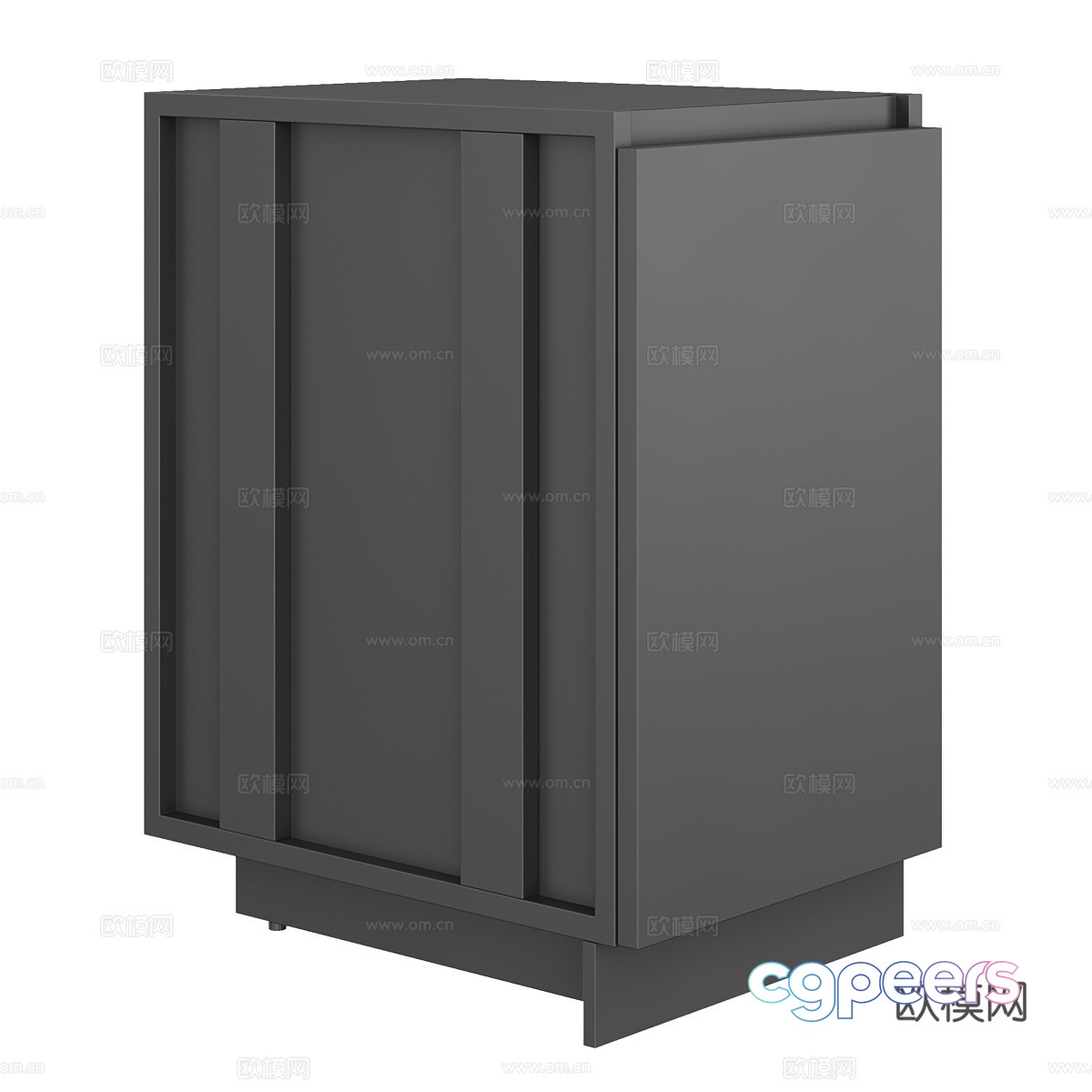 BBQ module cabinet 3d model BBQ module cabinet 3d model