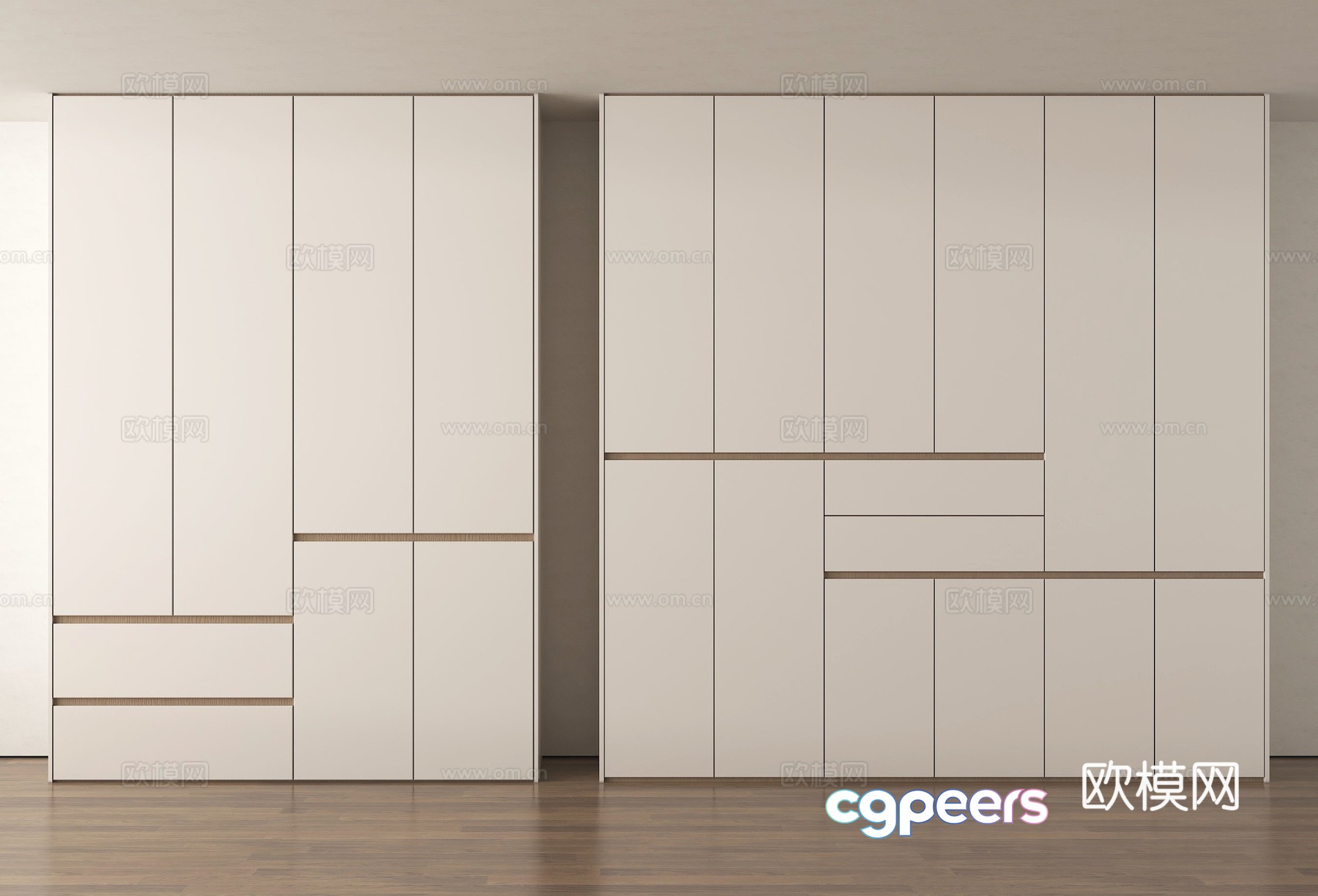 Wardrobe 3d model Wardrobe 3d model