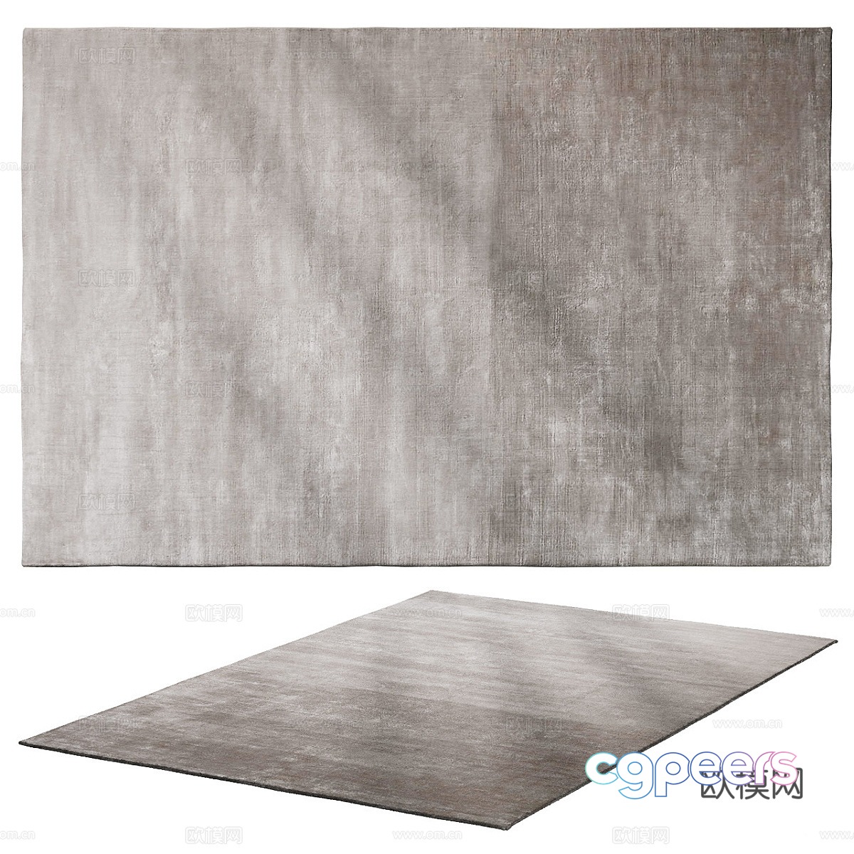 Square carpet 3d model Square carpet 3d model