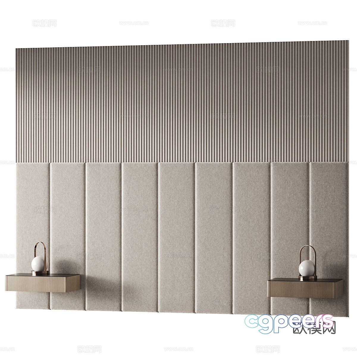 Background wall 3d model Background wall 3d model