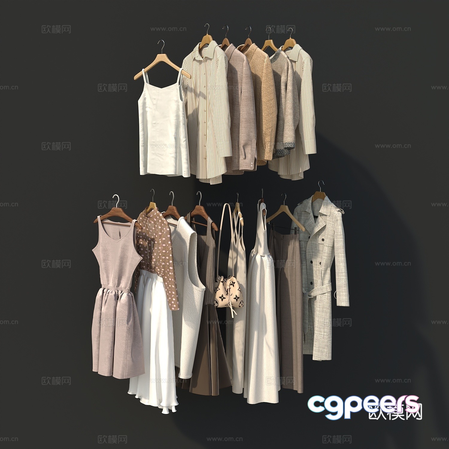 Clothes 3d model Clothes 3d model