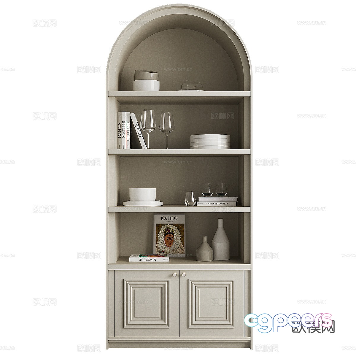 Decorative cabinet 3d model Decorative cabinet 3d model
