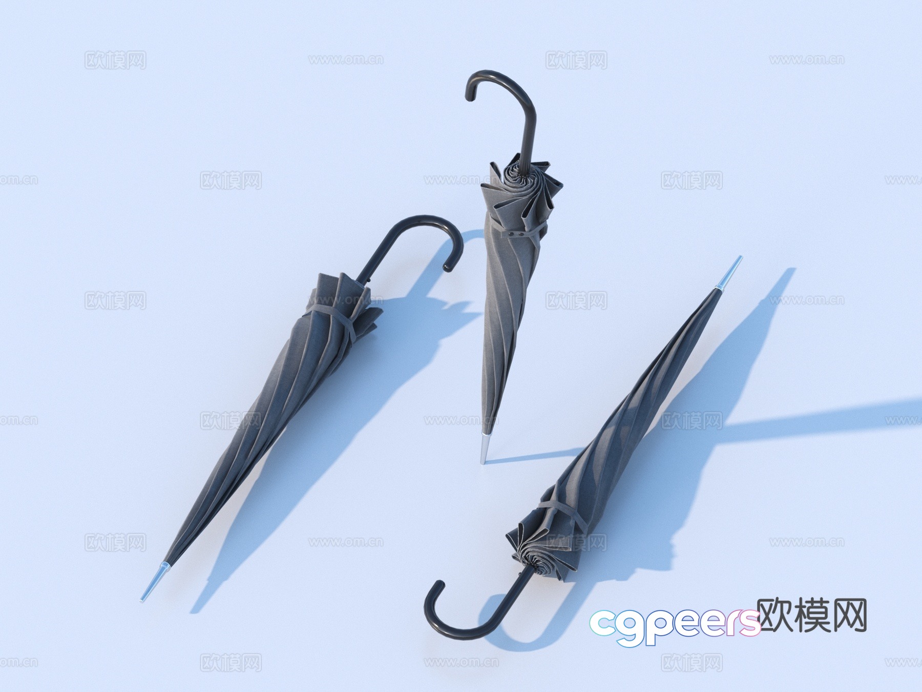 Umbrella Flower Umbrella Rain gear Daily necessities 3D model Umbrella Flower Umbrella Rain gear Daily necessities 3D model