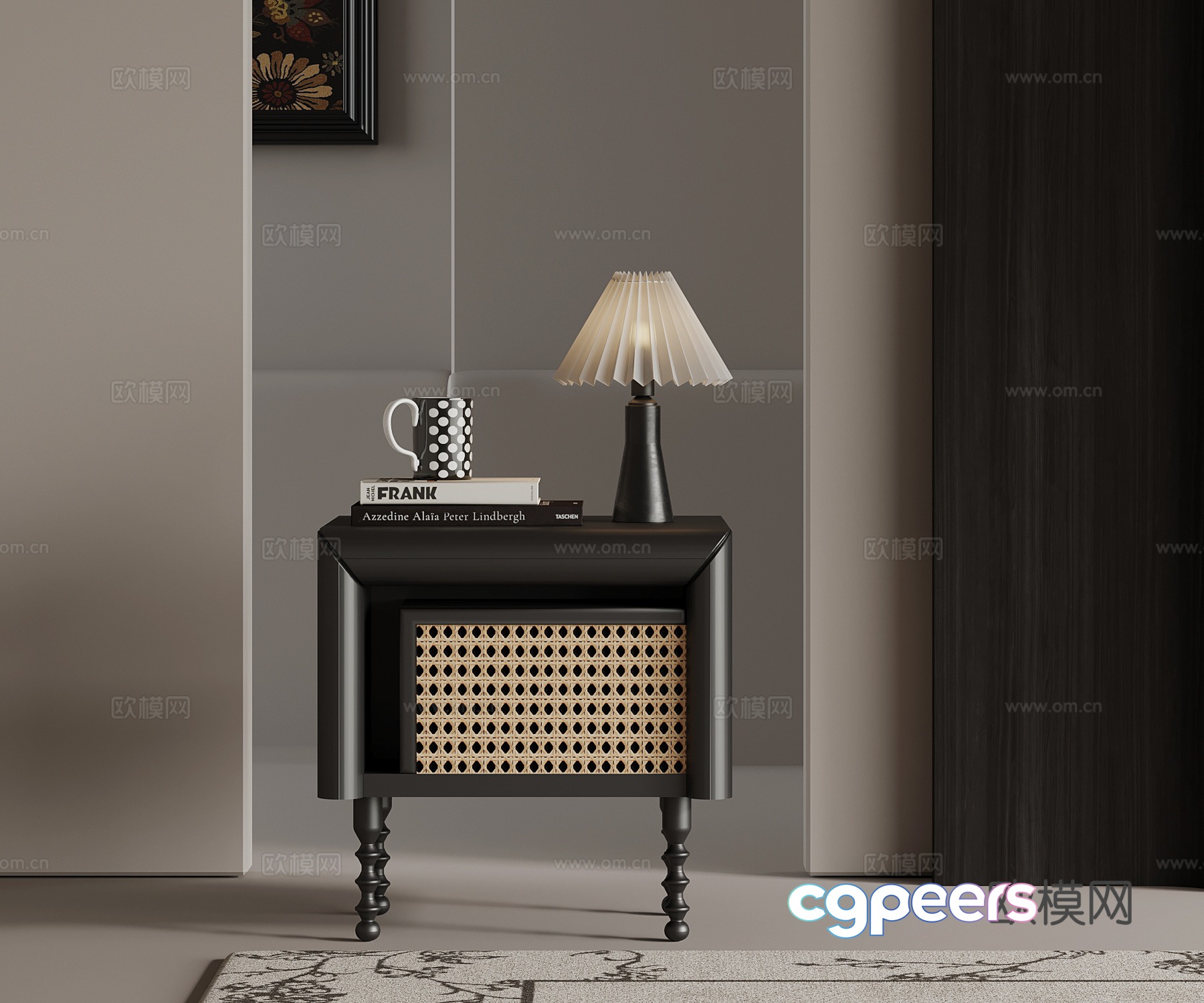 19 French bedside table lamp 3d model 19 French bedside table lamp 3d model