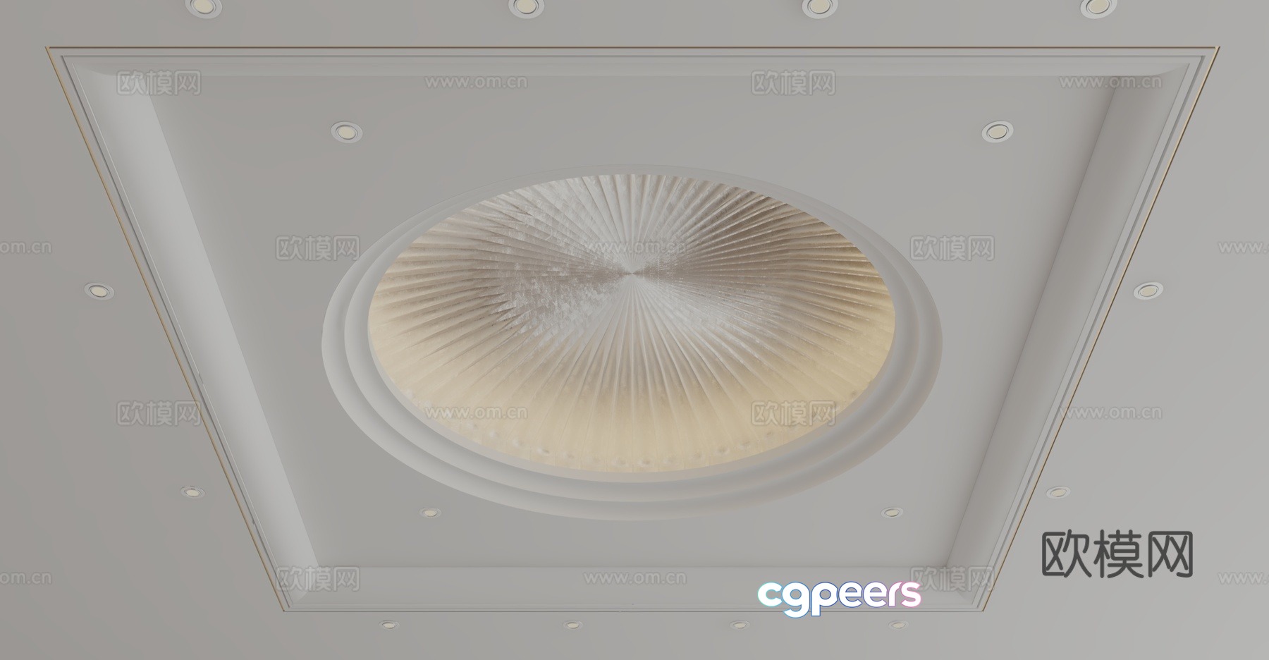 Modern ceiling 3d model Modern ceiling 3d model