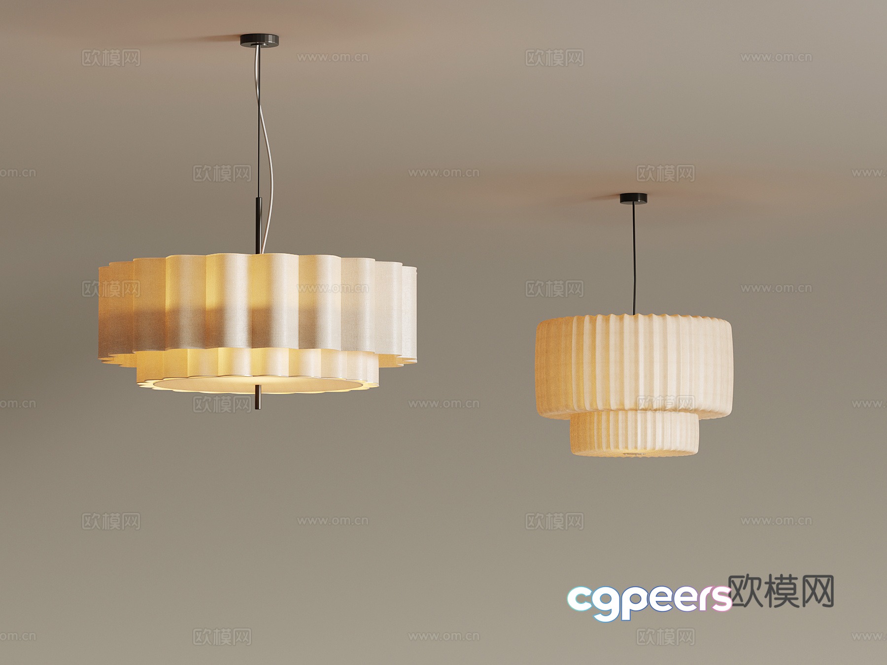 Chandelier New Chinese Chandelier 3D Model Chandelier New Chinese Chandelier 3D Model