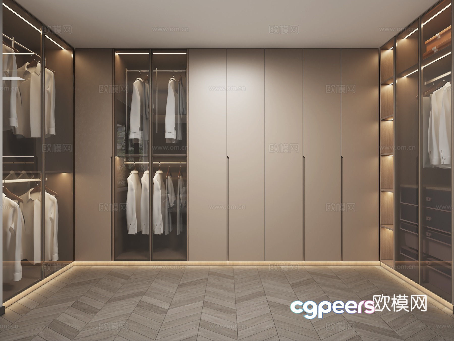 Cloakroom 3d model Cloakroom 3d model