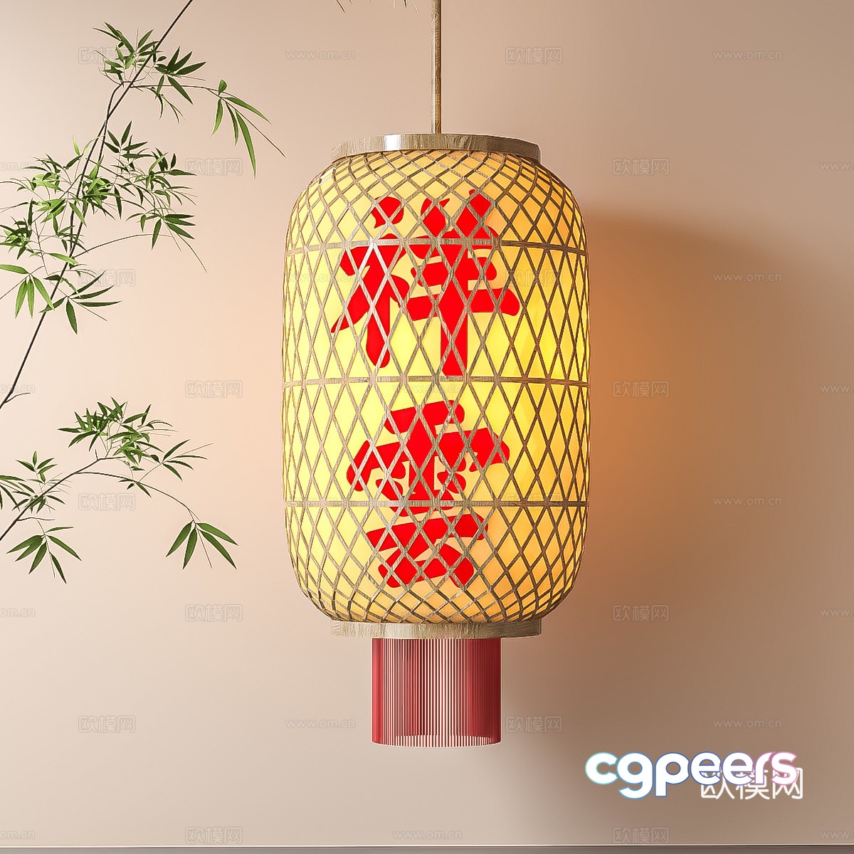 Lantern 3d model Lantern 3d model