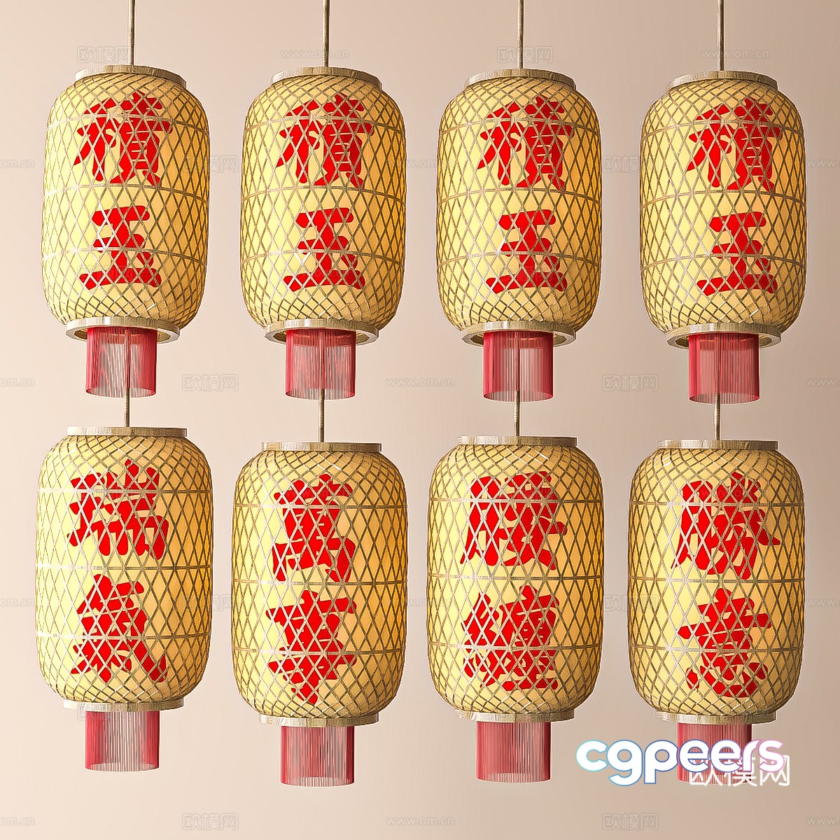 Lantern 3d model Lantern 3d model