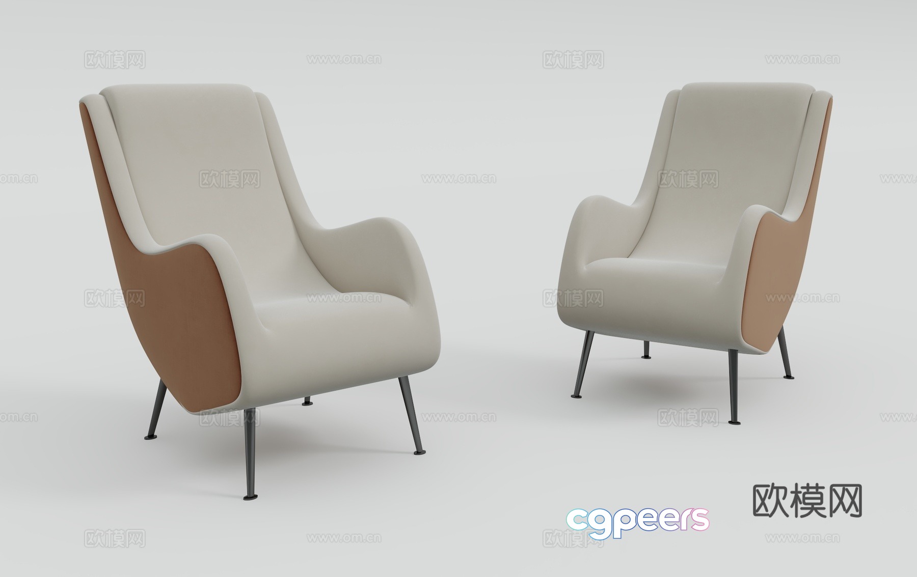 Modern chair 3d model Modern chair 3d model