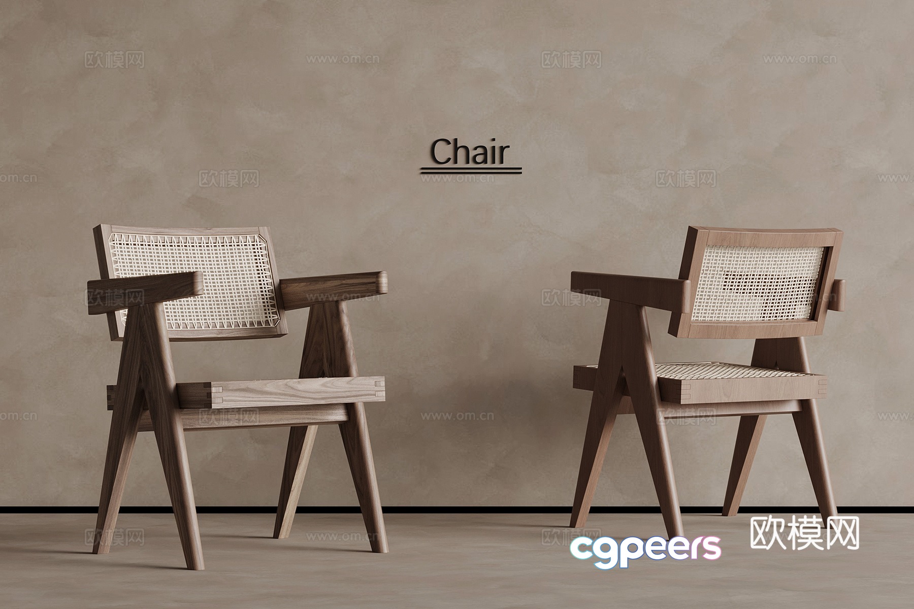 Medium style leisure chair 3d model Medium style leisure chair 3d model