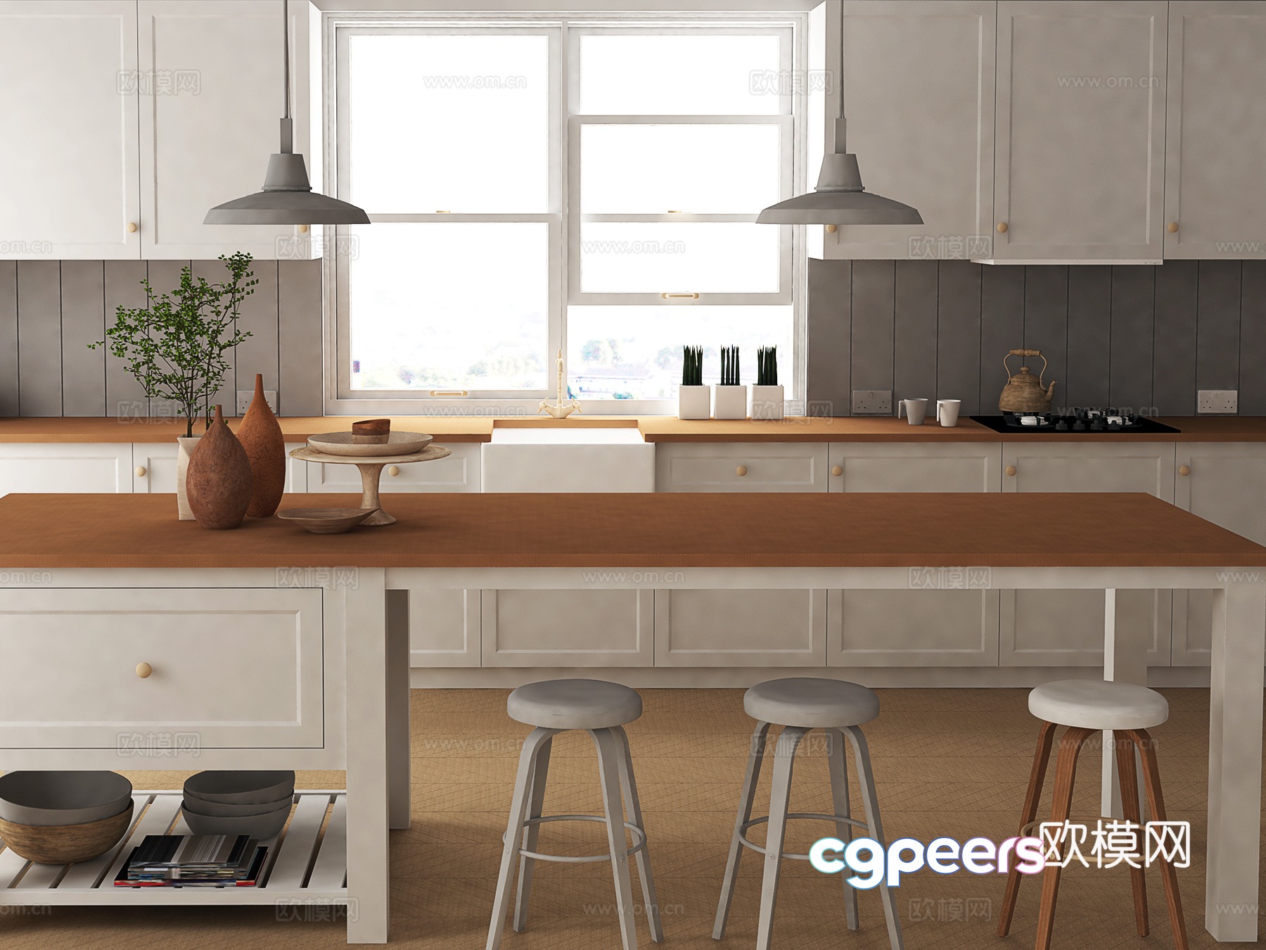 Kitchen Kitchen Design 3D Model Kitchen Kitchen Design 3D Model