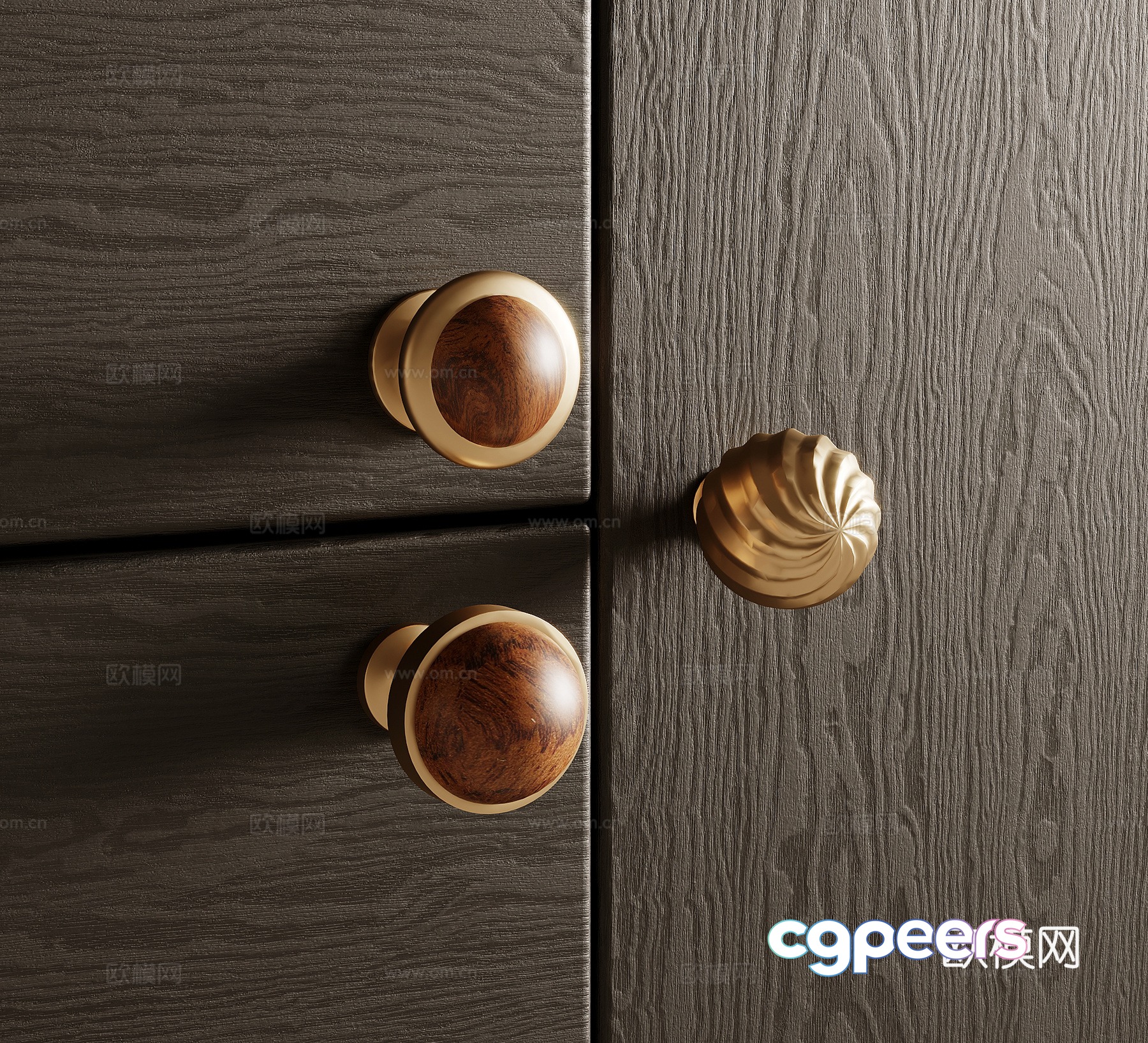07 Hand pulling medieval style Hand pulling round handle button handle 3D model 07 Hand pulling medieval style Hand pulling round handle button handle 3D model
