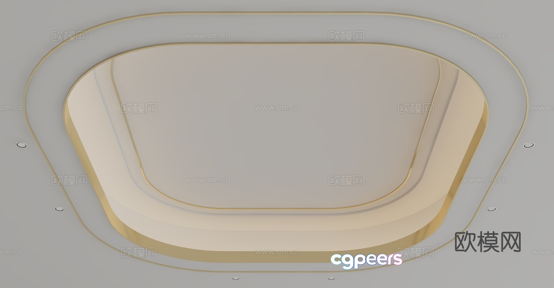 Modern ceiling 3d model Modern ceiling 3d model