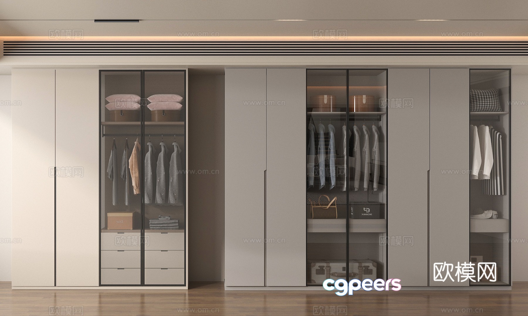 Wardrobe 3d model Wardrobe 3d model